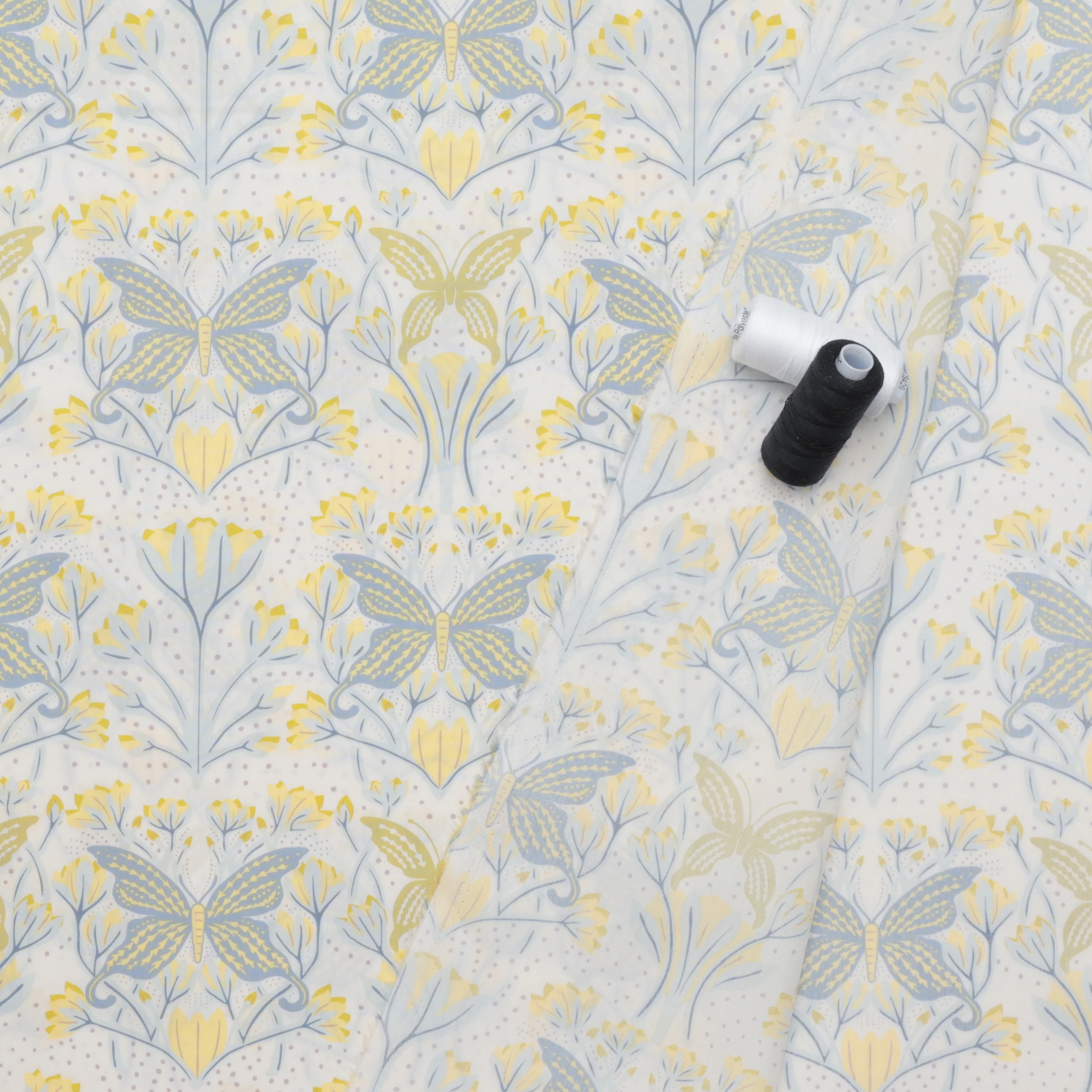 AGF - Cotton - Fresh Linen - Butterfly Reflection Dawn - Image 3