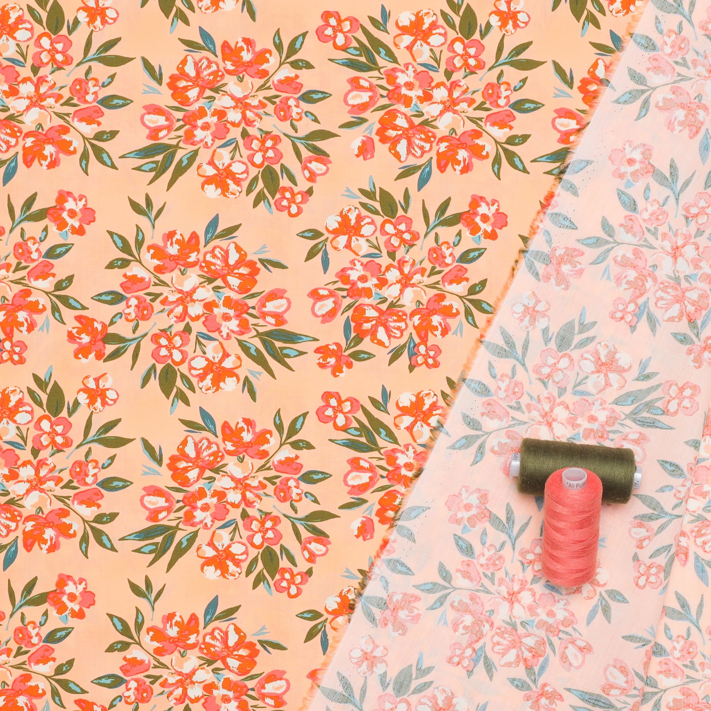 AGF - Cotton - Gloria - Painted Posies - Image 3