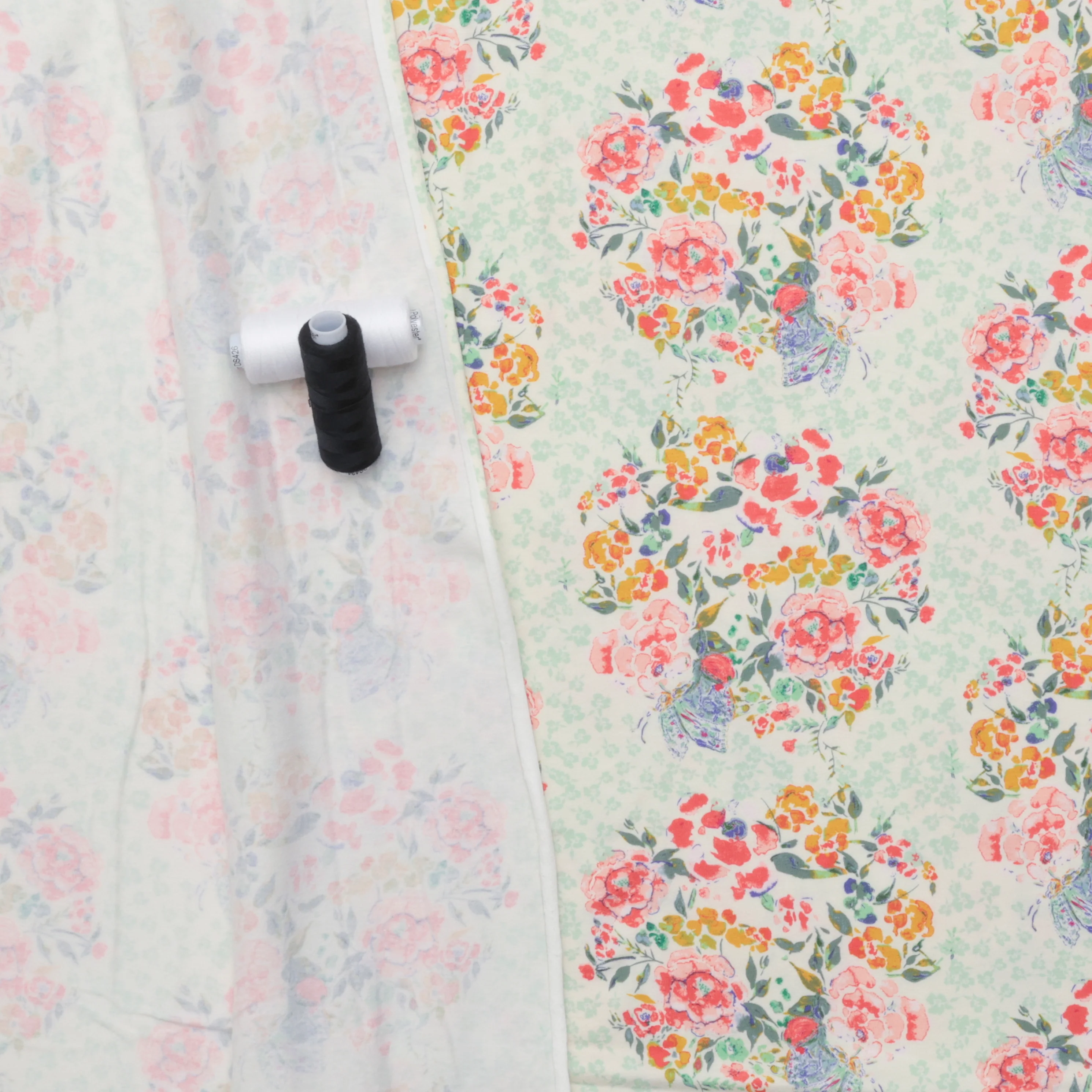 AGF - Cotton - Jersey - Eve - Jardin Delicate - Image 3