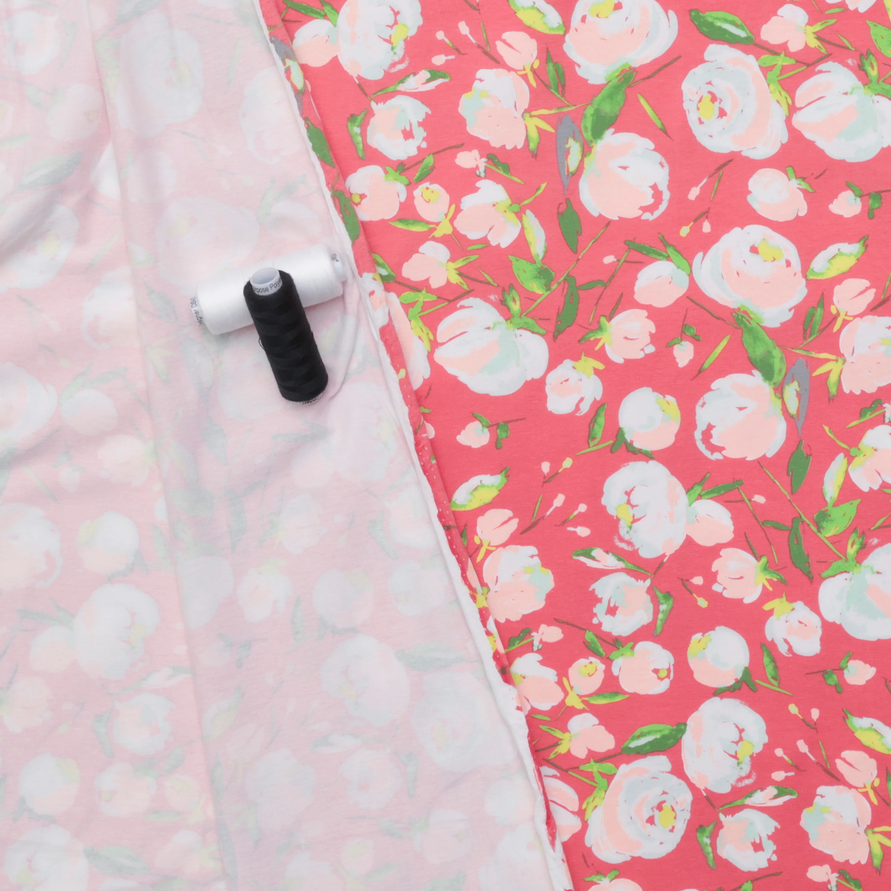 AGF - Cotton - Jersey - Wild Bloom - Everlasting Blooms Berry - Image 3
