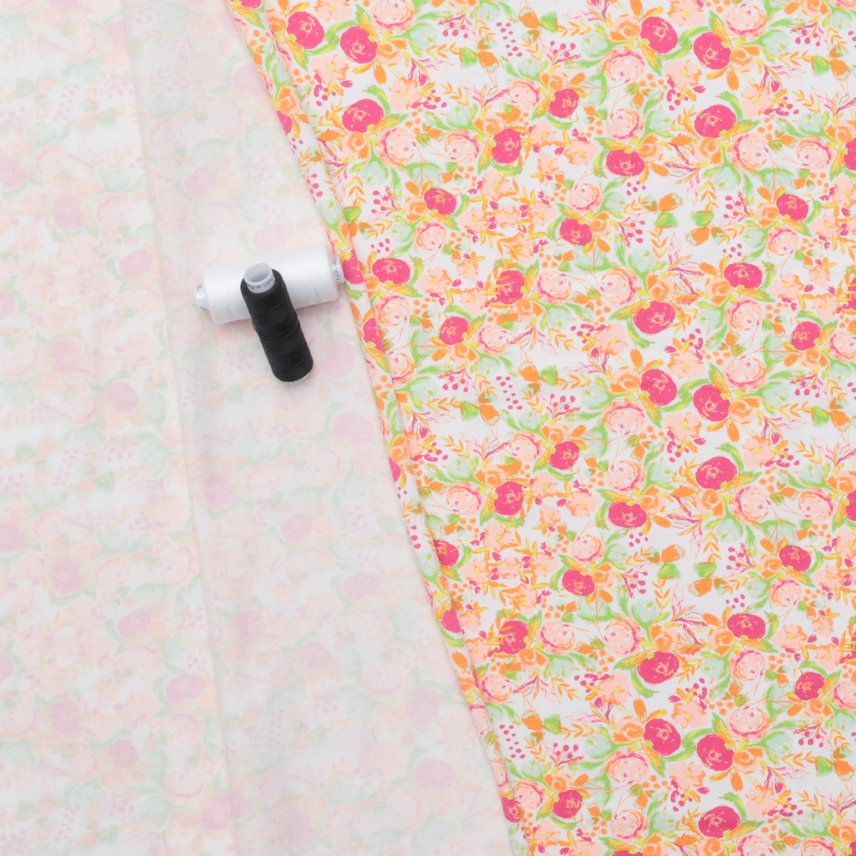 AGF - Cotton - Knit - Wild Bloom - Flowered Sunrise - Image 3
