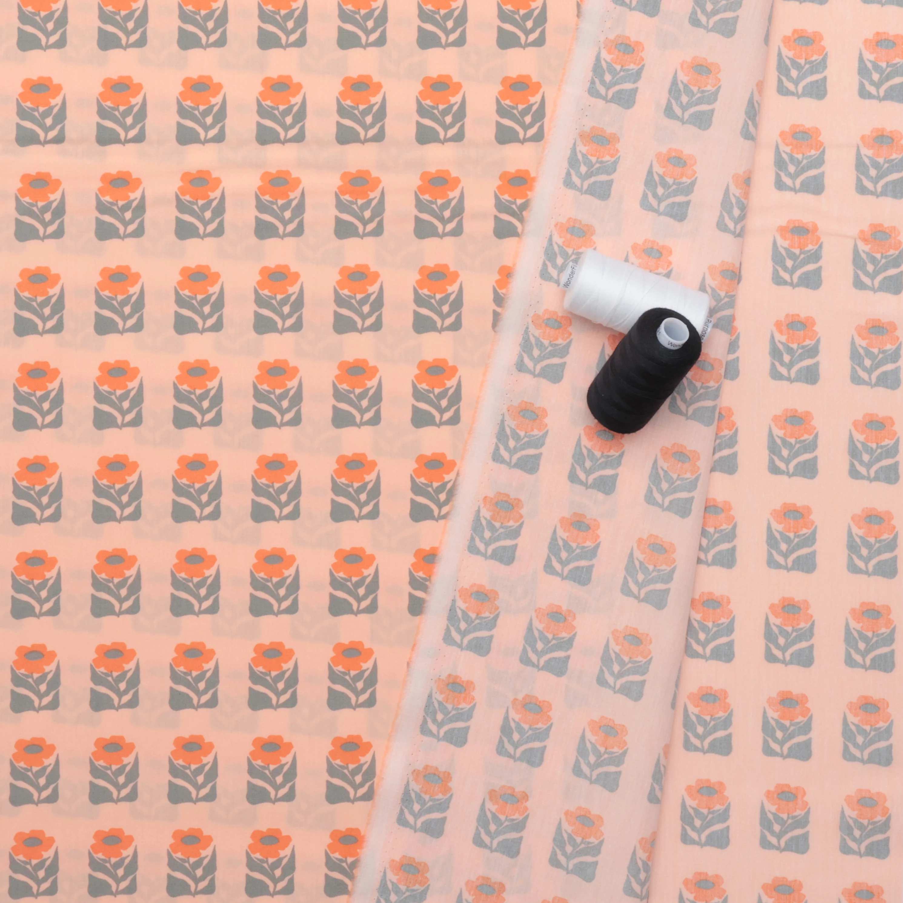 AGF - Cotton - Tangerine - Petalled Stamp - Image 3