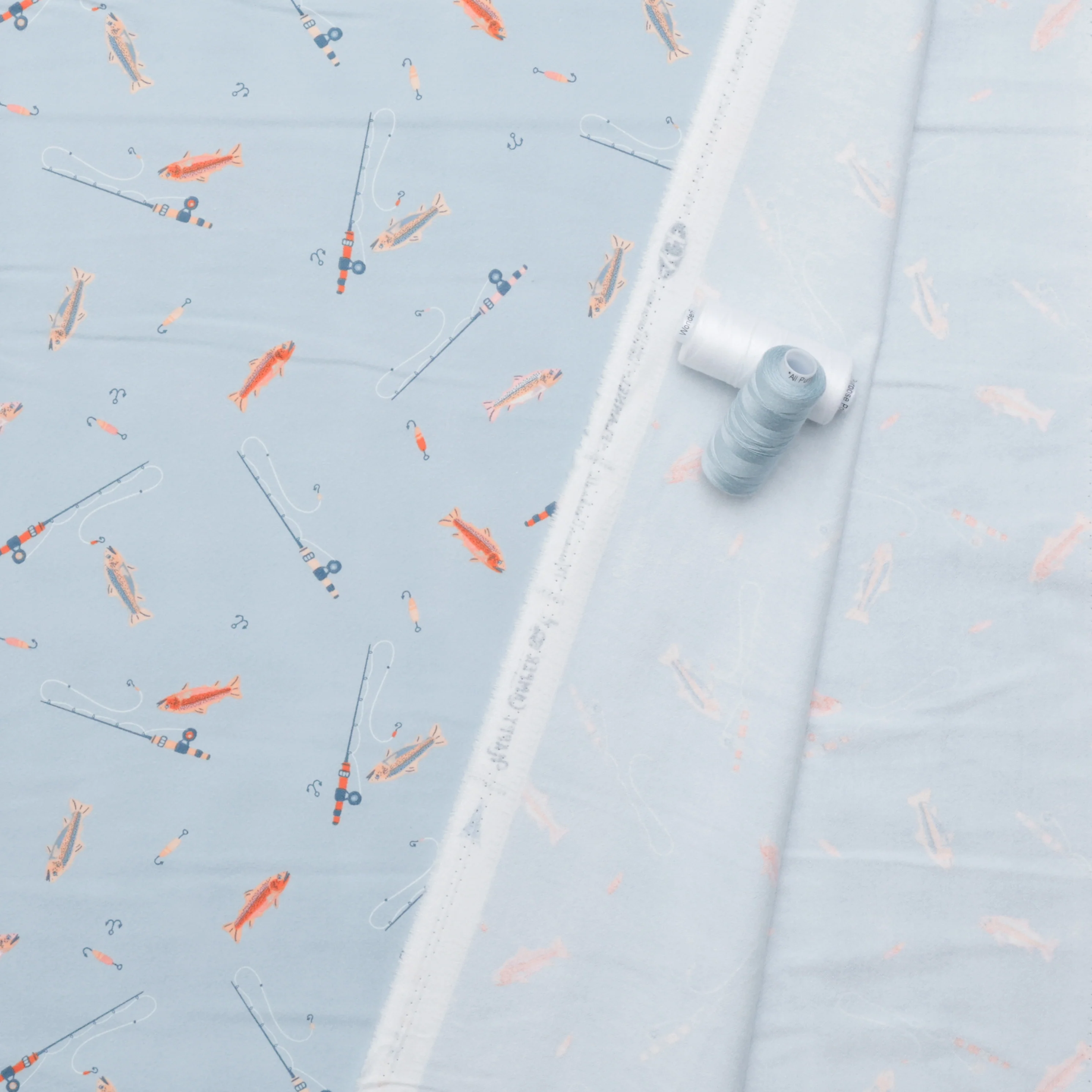 AGF - Flannel - Happy Camper - Perfect Catch Mist - Image 3