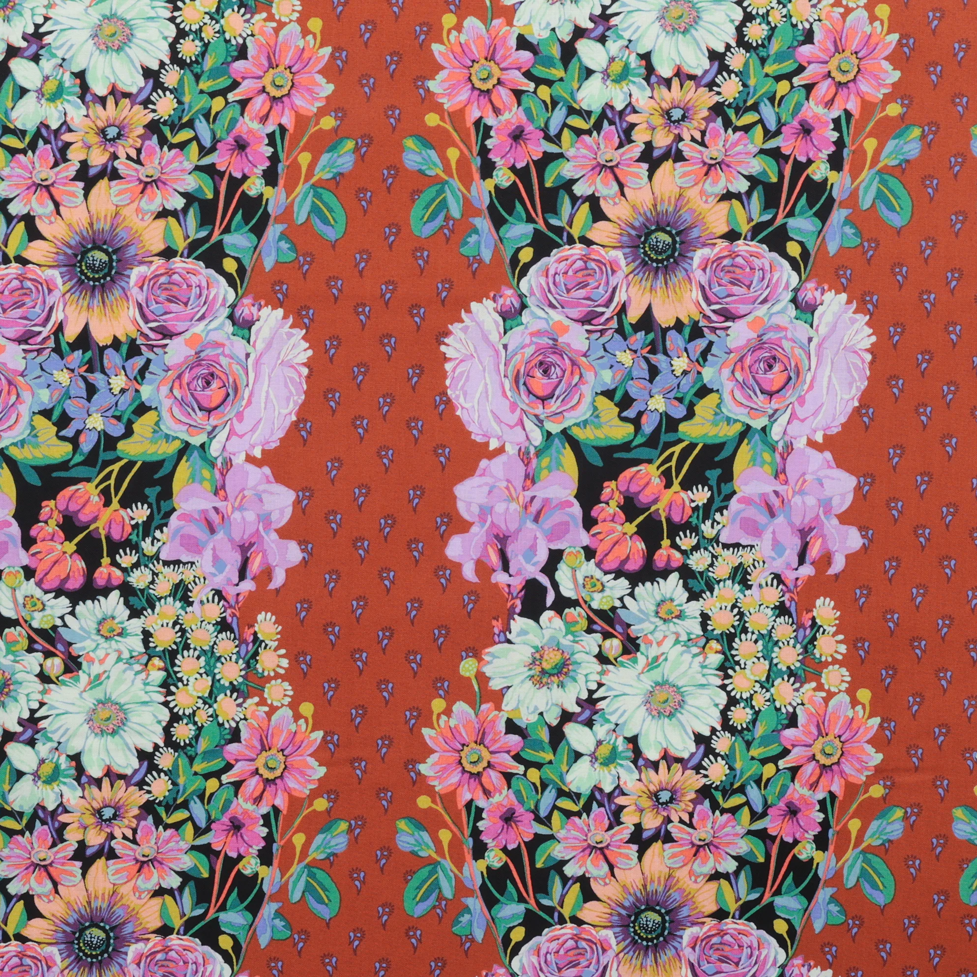 Anna Maria - Cotton - Good Gracious - Beata's Garden- Rust - Image 2