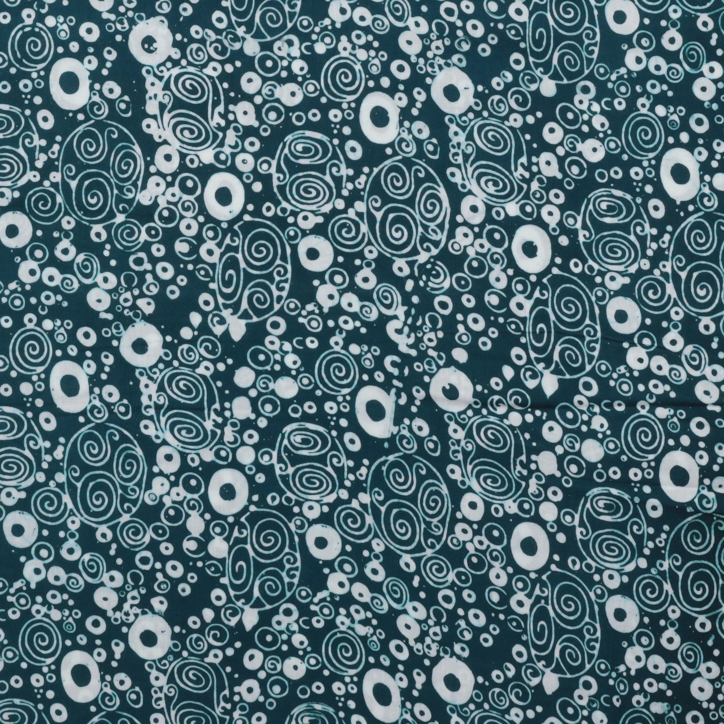 Banyan Batiks - Rayon - Love To Wear - Dark Teal - Image 2