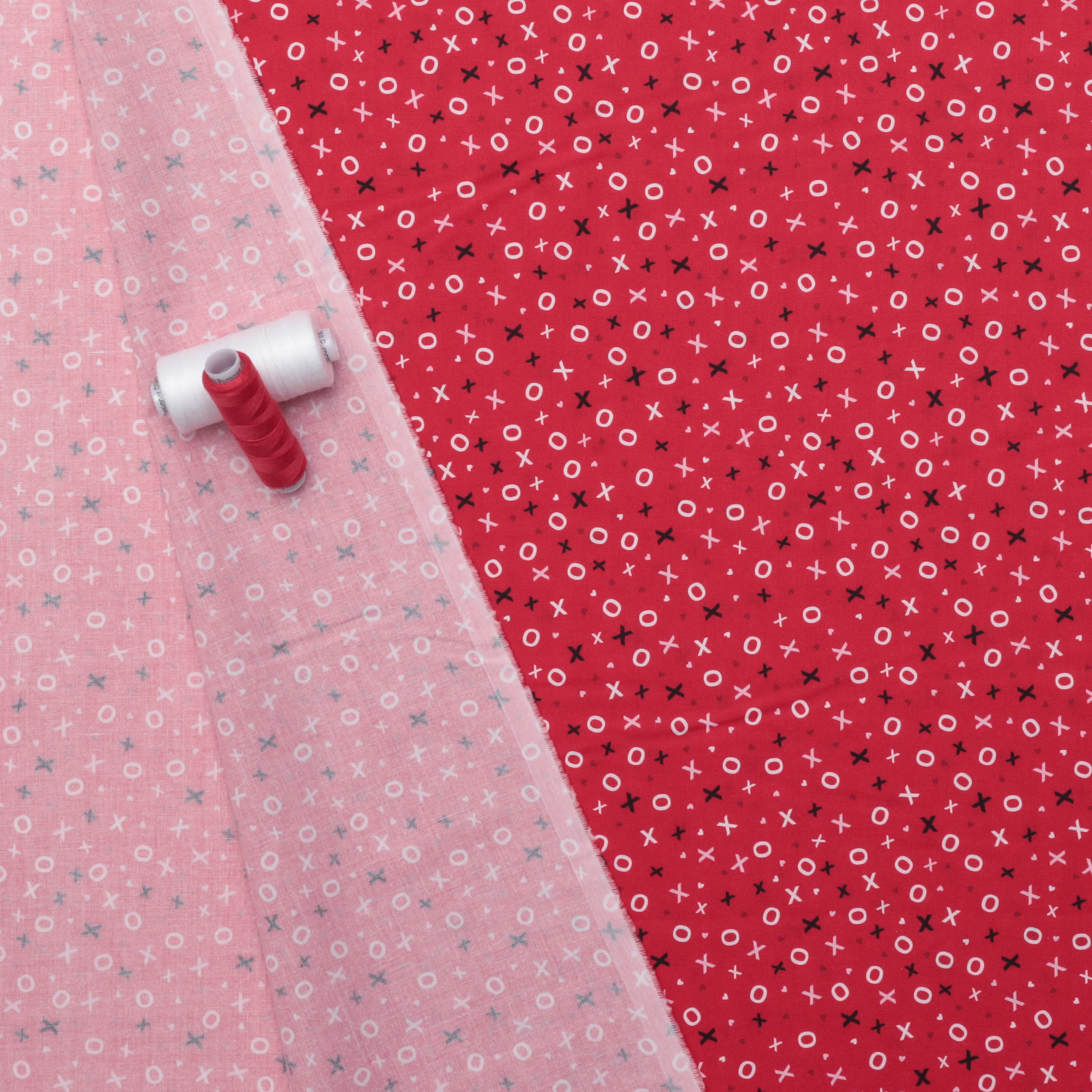 Benartex - Cotton - Love You Fur Ever - Hugs & Kisses - Red - Image 3