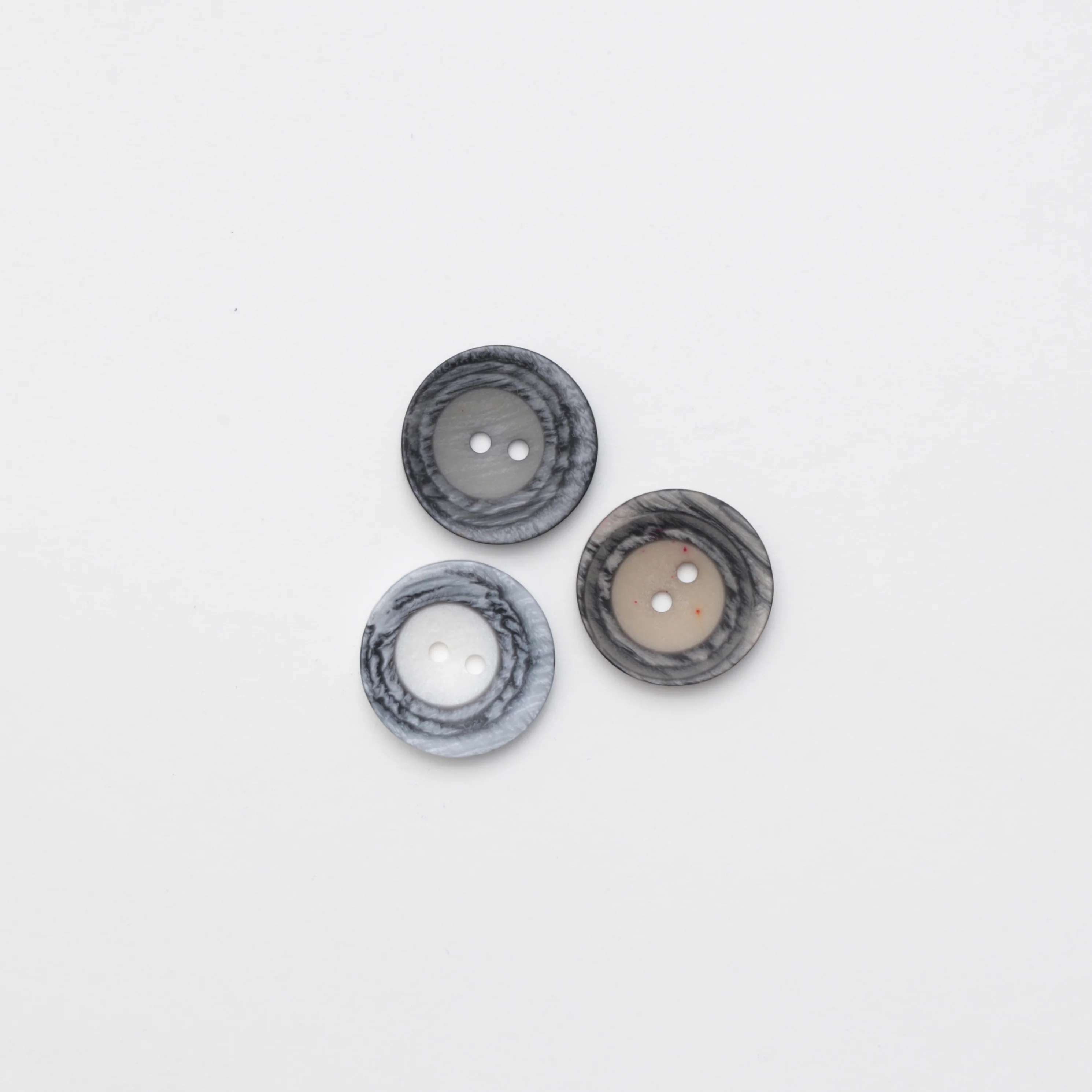 Buttons - 2 Hole - 28mm - Dish - Assorted - Image 2