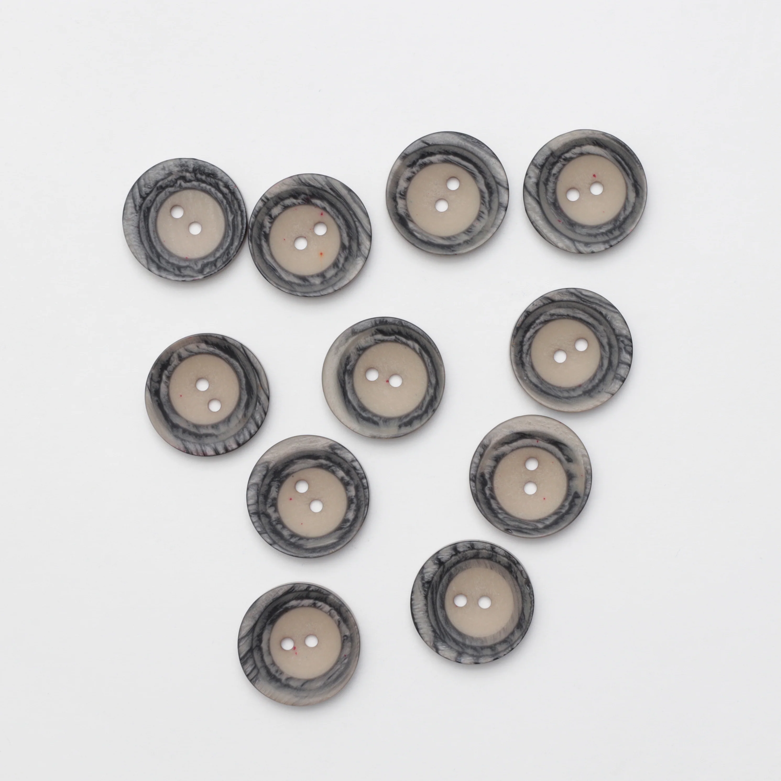 Buttons - 2 Hole - 28mm - Dish - Assorted - Image 5