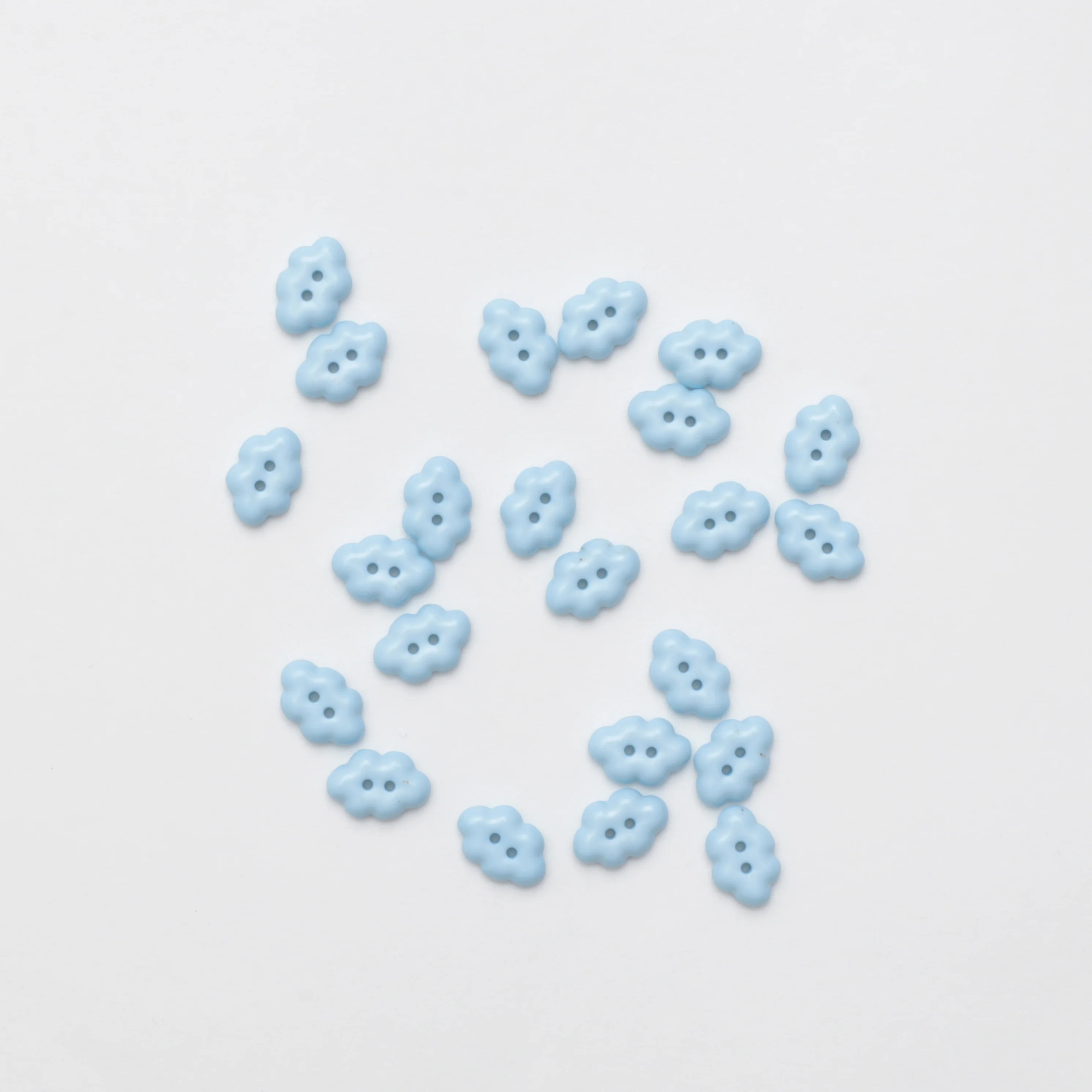 Buttons - 2 Hole - 5mm - Cloud - Assorted - Image 5