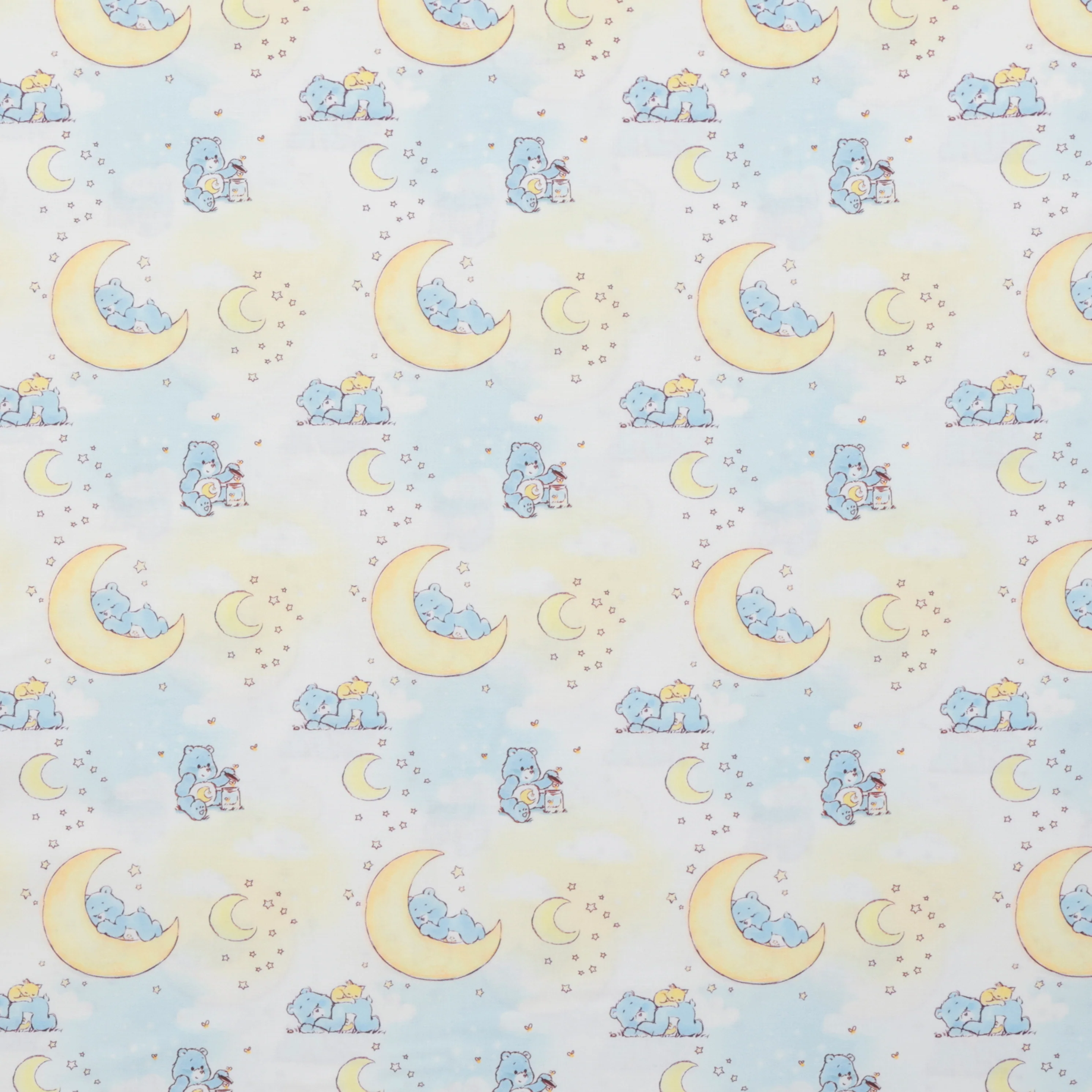 Camelot - Cotton - Care Bears Make A Wish - Baby Bedtime Bear - Light Blue - Image 2