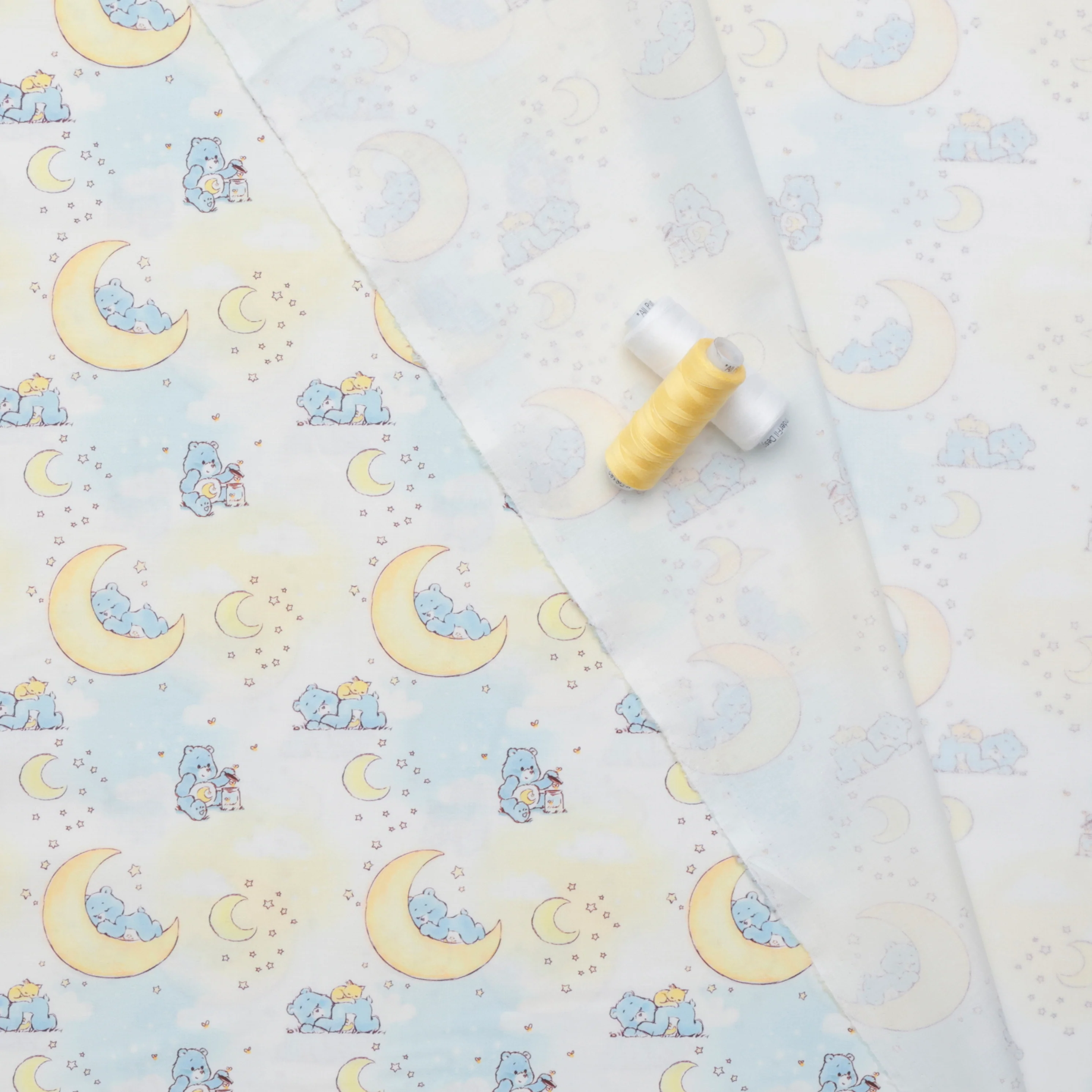 Camelot - Cotton - Care Bears Make A Wish - Baby Bedtime Bear - Light Blue - Image 3