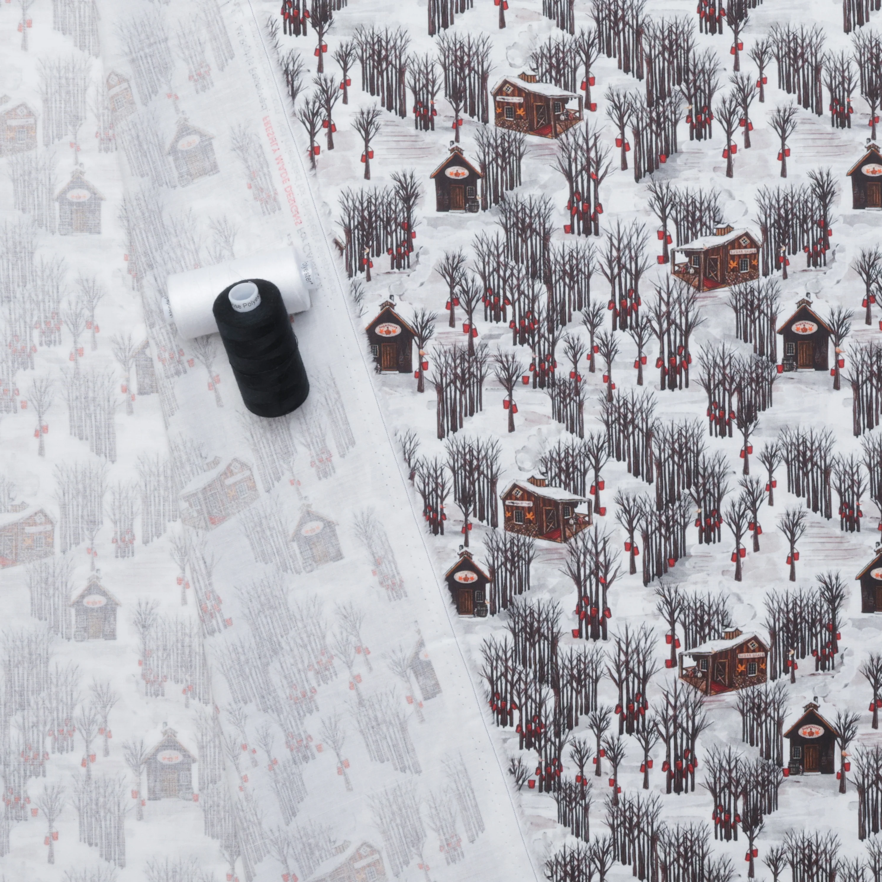 Camelot - Cotton - Sugarbush - White - Image 3