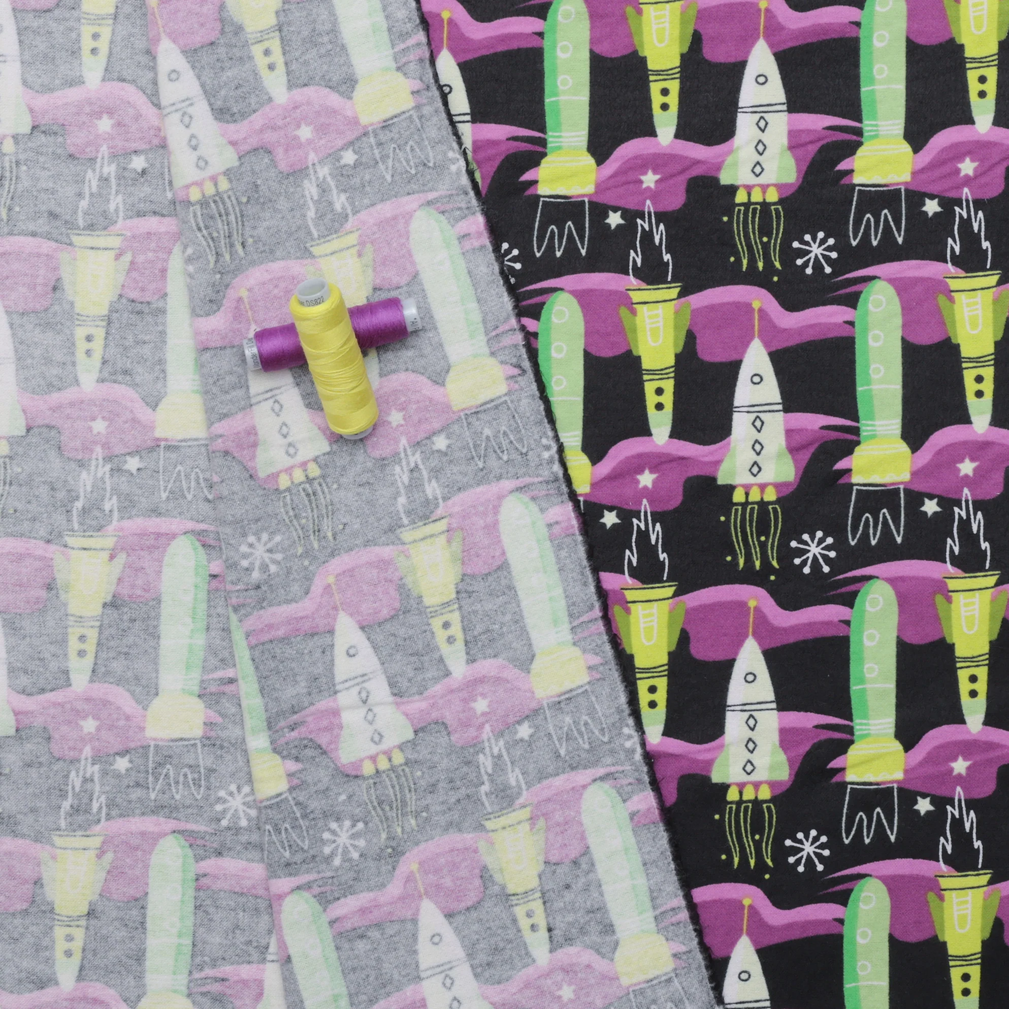 Camelot - Flannel - Aim For The Moon - Purple - Image 3