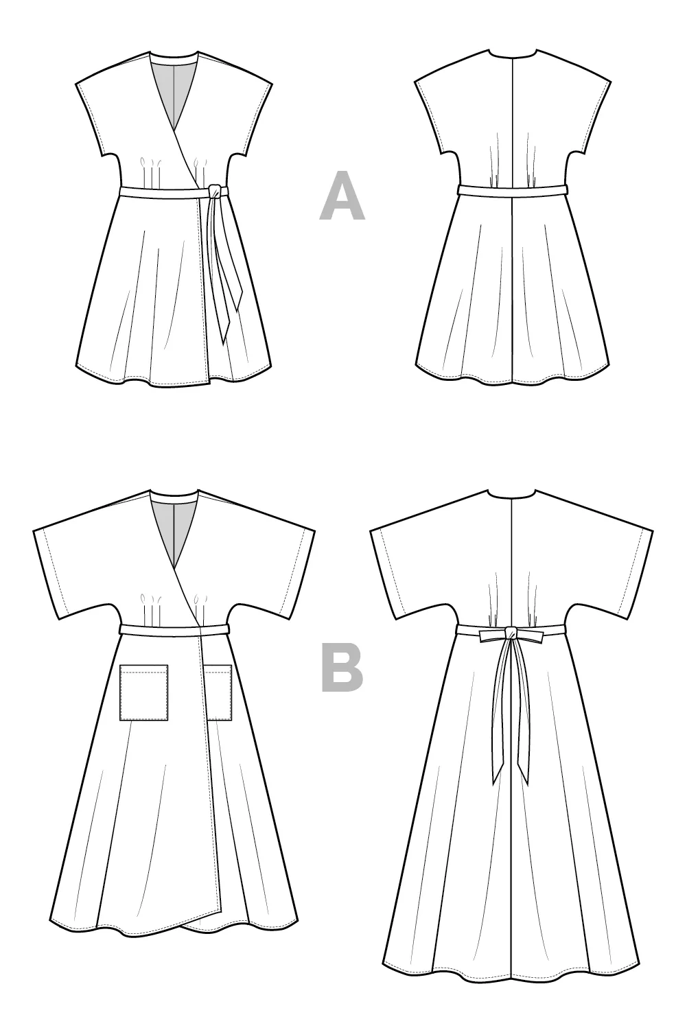 Closet Core - Elodie Wrap Dress - Image 27