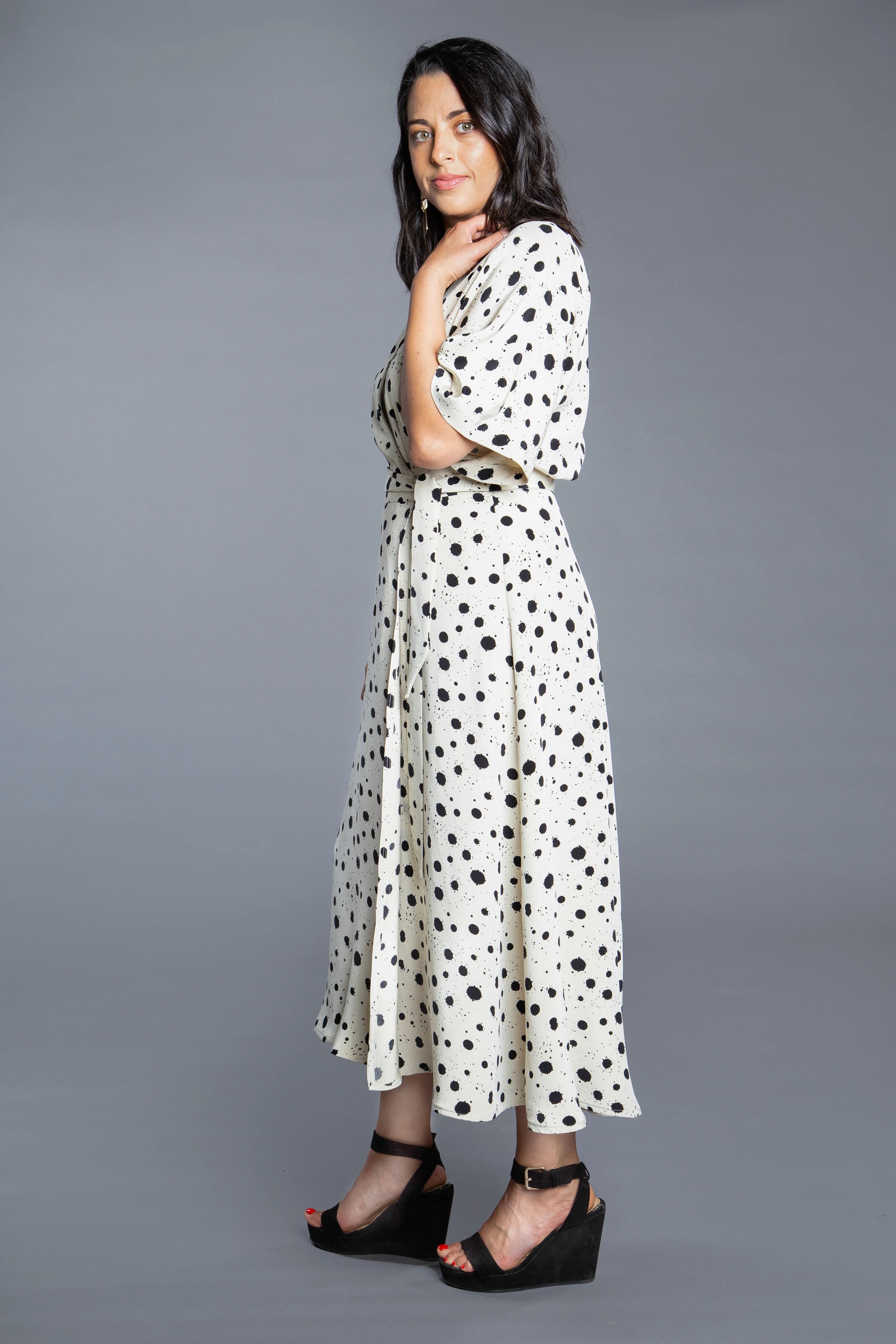 Closet Core - Elodie Wrap Dress - Image 4