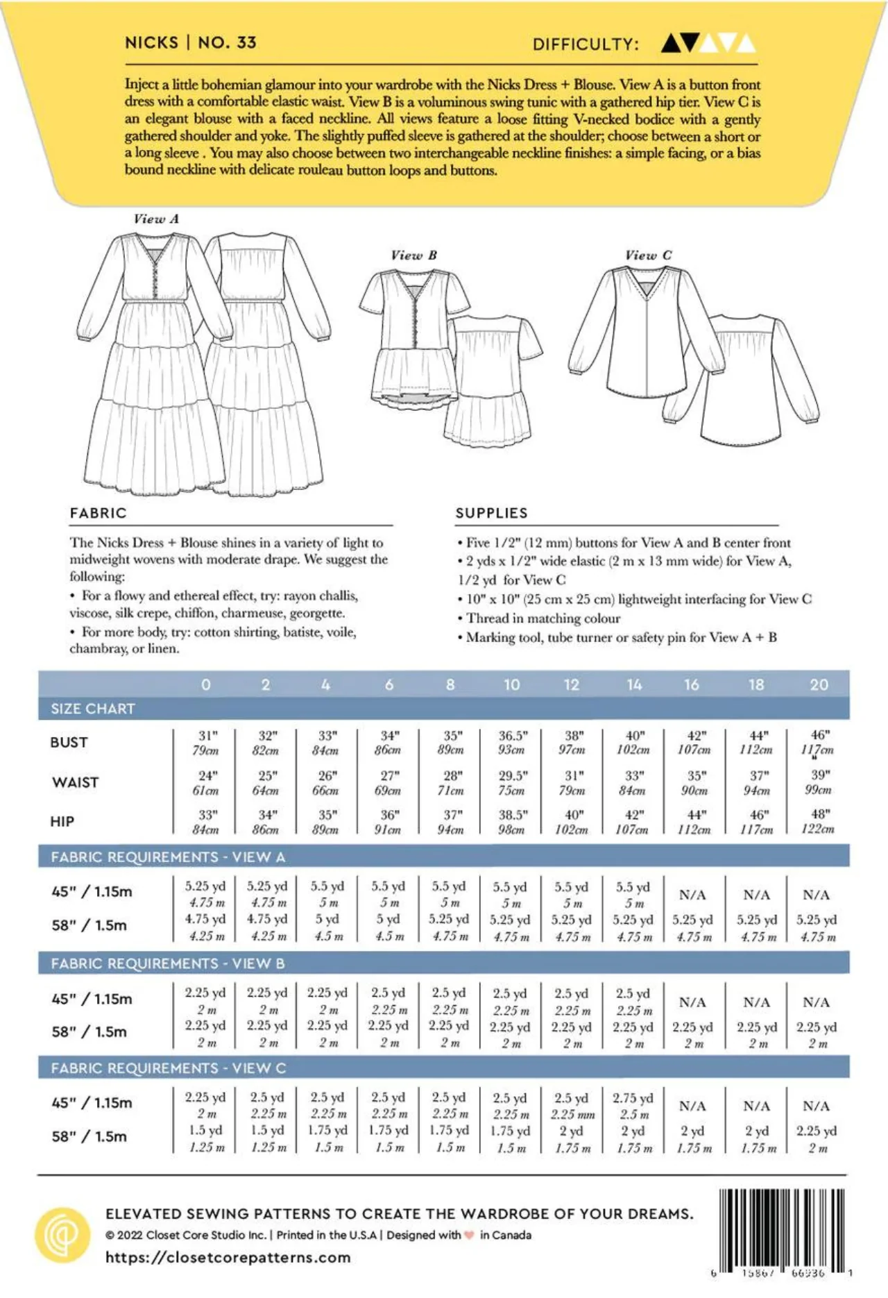 Closet Core - Nicks Dress + Blouse - Image 24