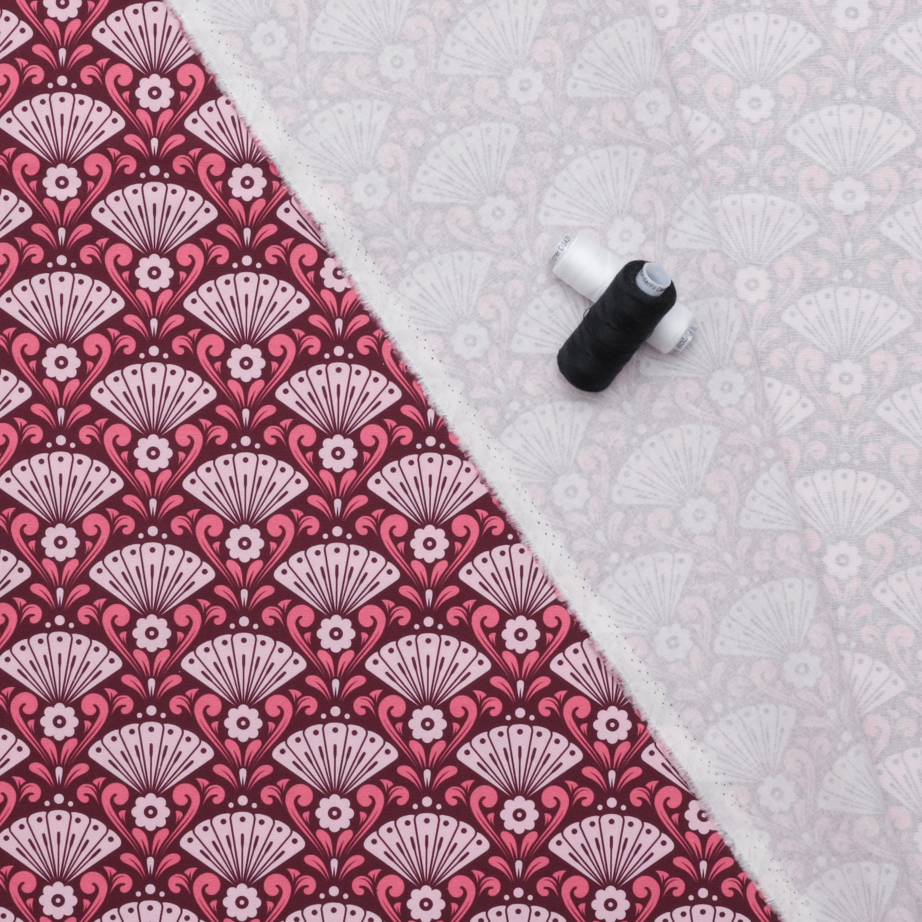Cloud 9 - Canvas - Organic Cotton - Magic Flowers - Pink - Image 3