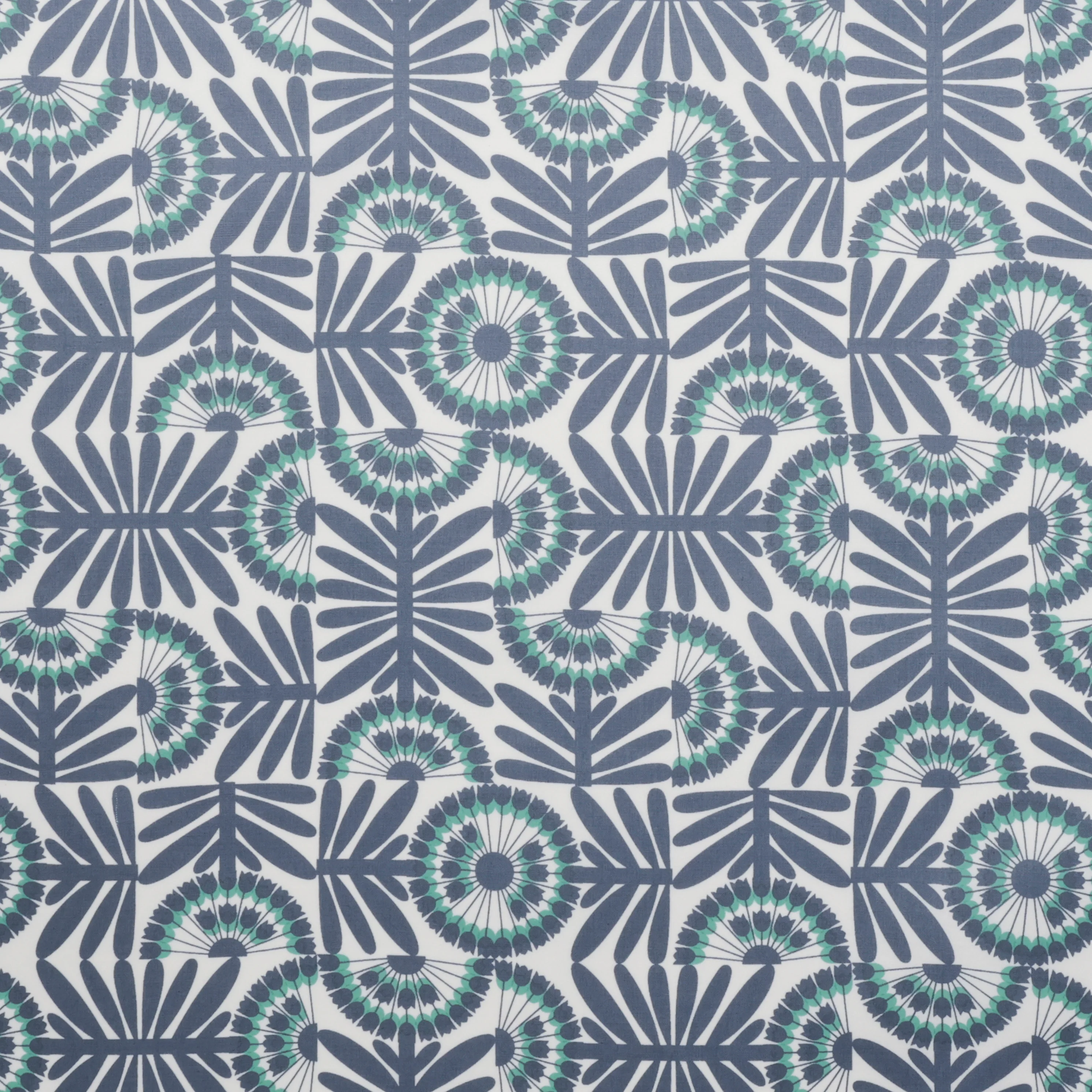 Cloud 9 - Organic Cotton - Laminated - Retro Rotating Allium - Image 2