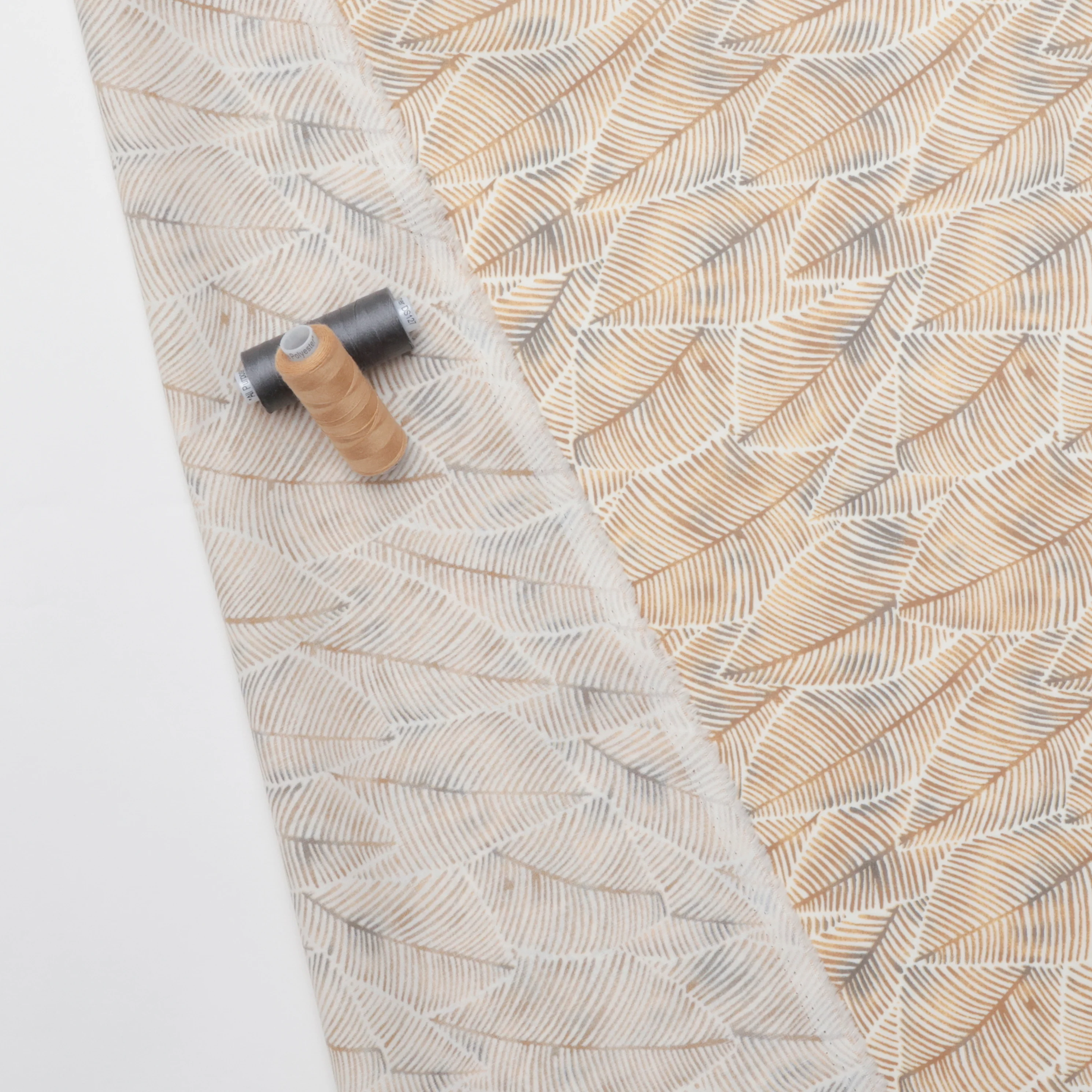 Cloud 9 - Organic Cotton - Laminated - Tropical Leaves - Image 3