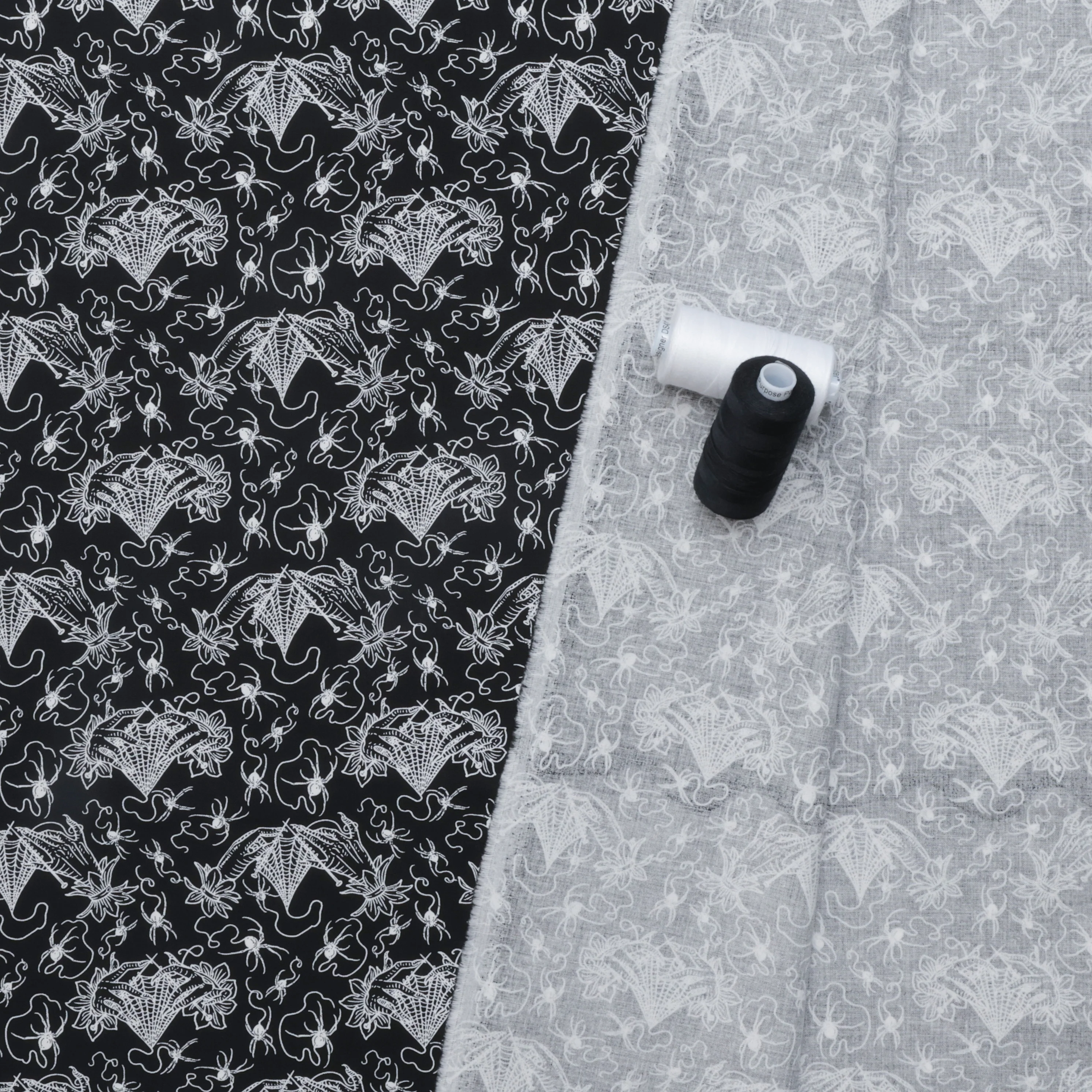 Club Hauer - Cotton - Costumes & Cobwebs - Small Cobweb Lace - Black - Image 3