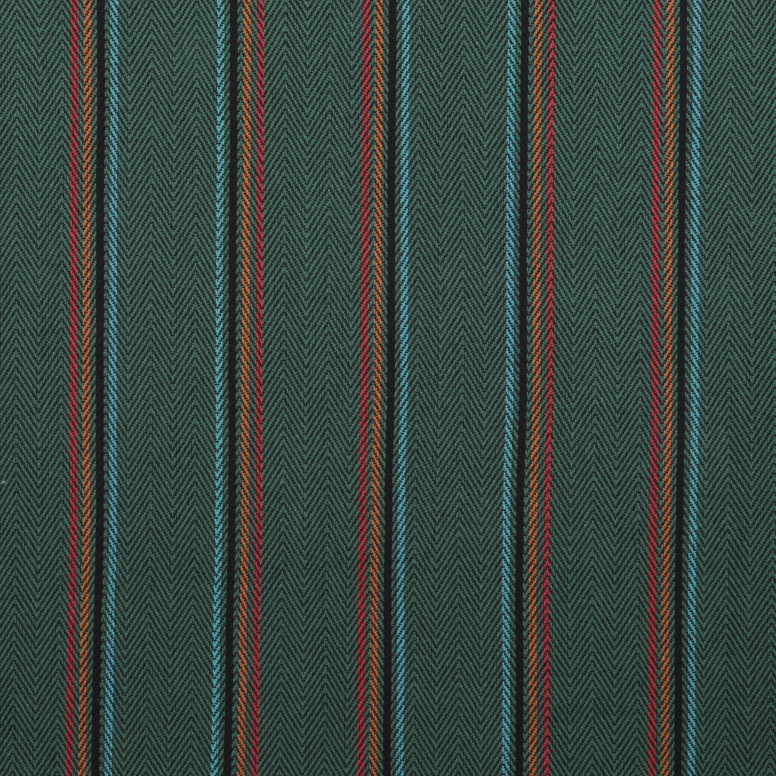 Cotton - Baja Blanket - Stripe - Cypress - Image 2
