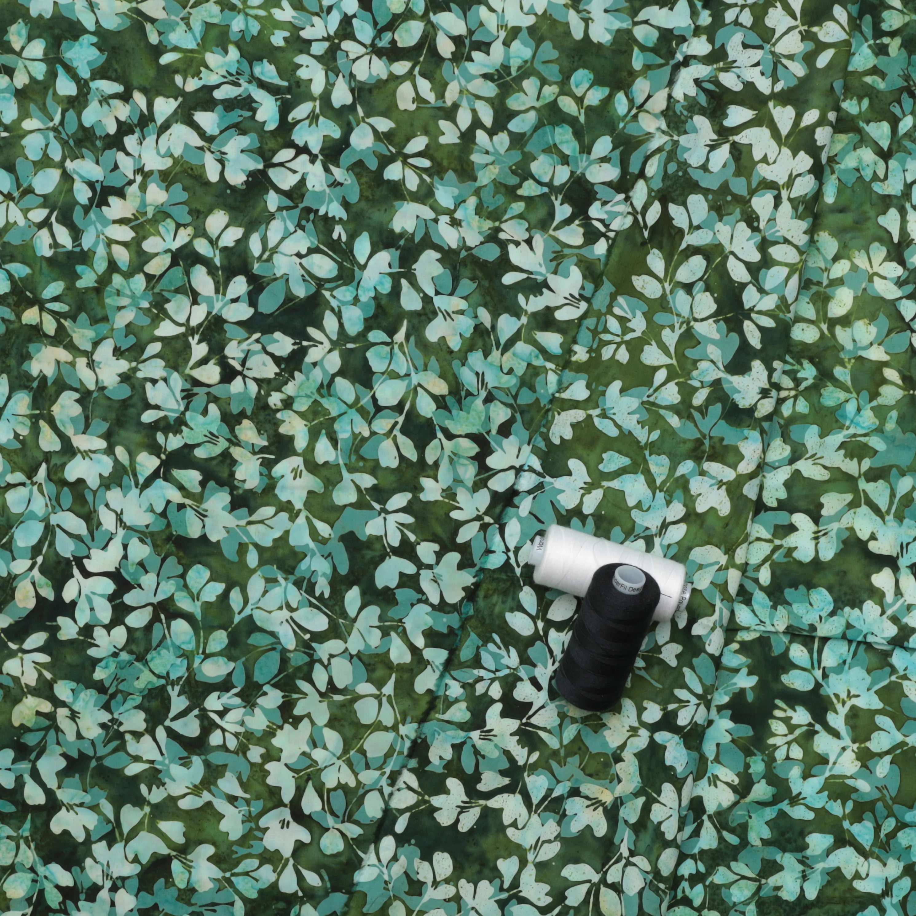 Cotton - Bali Batik - Vines - Bonsai - Image 3