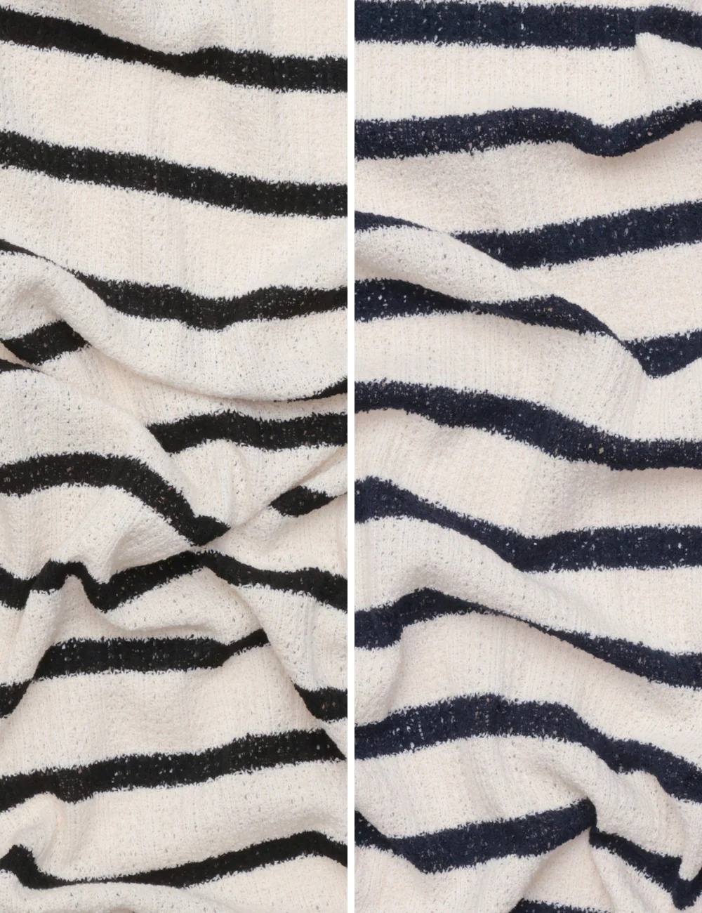 Cotton Blend - Bora Stripe - Knit - Assorted