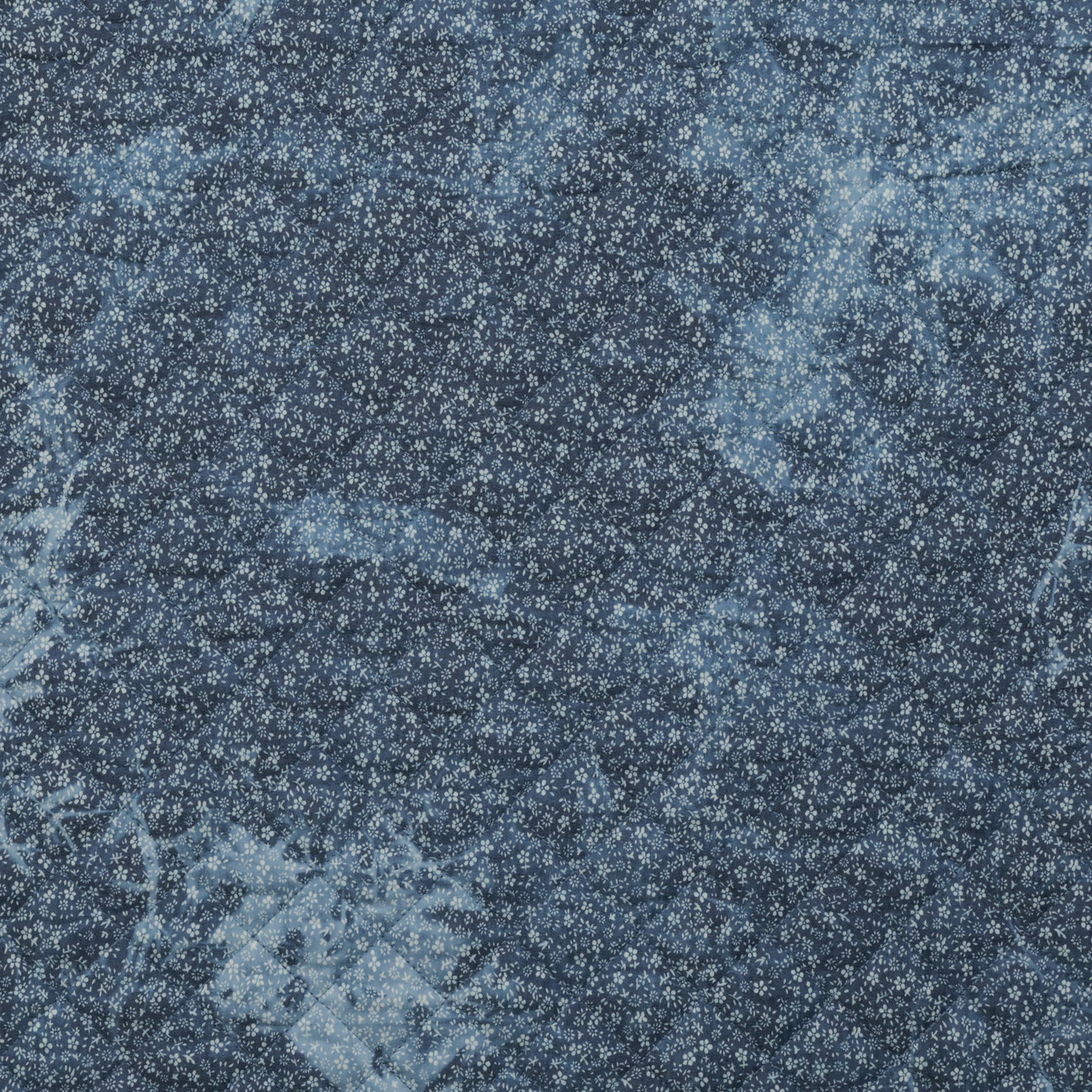 Cotton Blend - Botanika Quilted Denim - Floral - Image 2