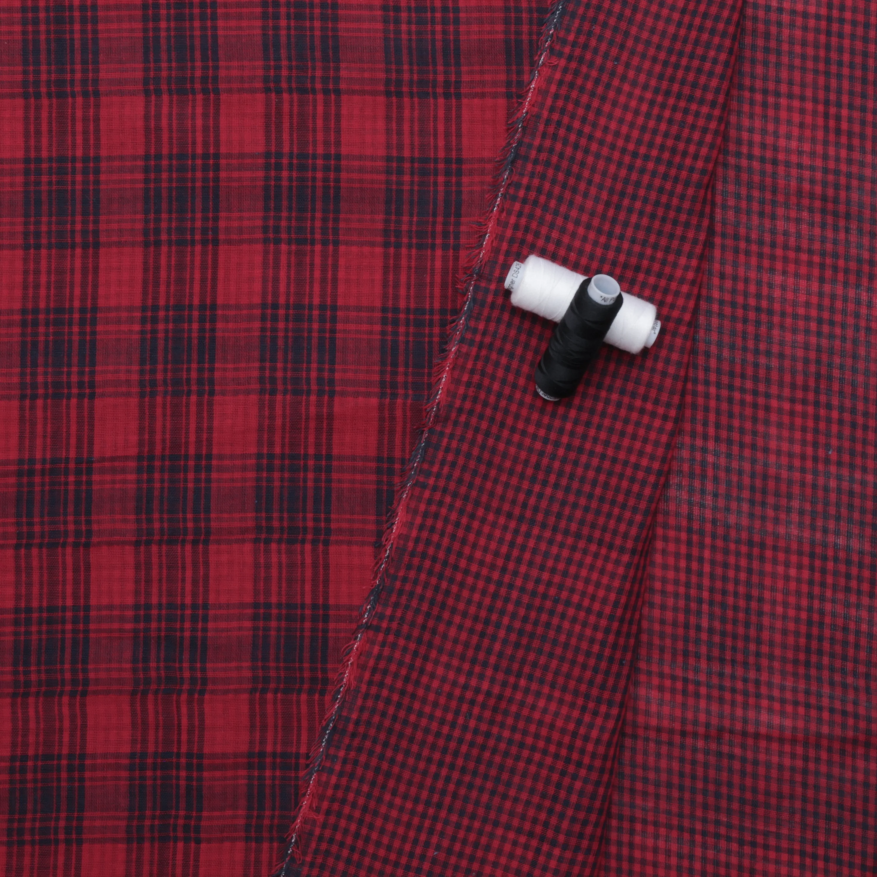 Cotton -Double Gauze - Plaid Gingham - Assorted - Image 3