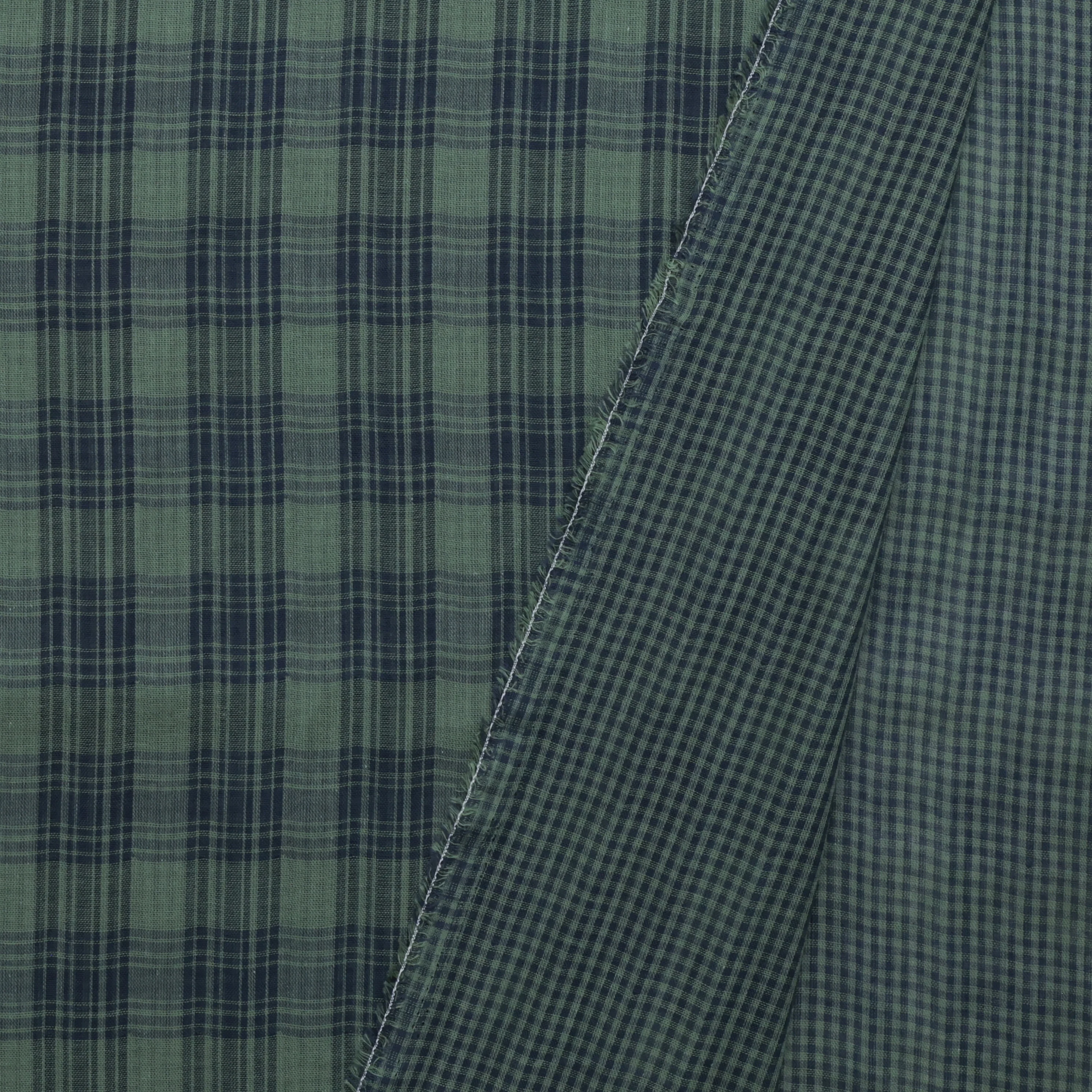 Cotton -Double Gauze - Plaid Gingham - Assorted - Image 4