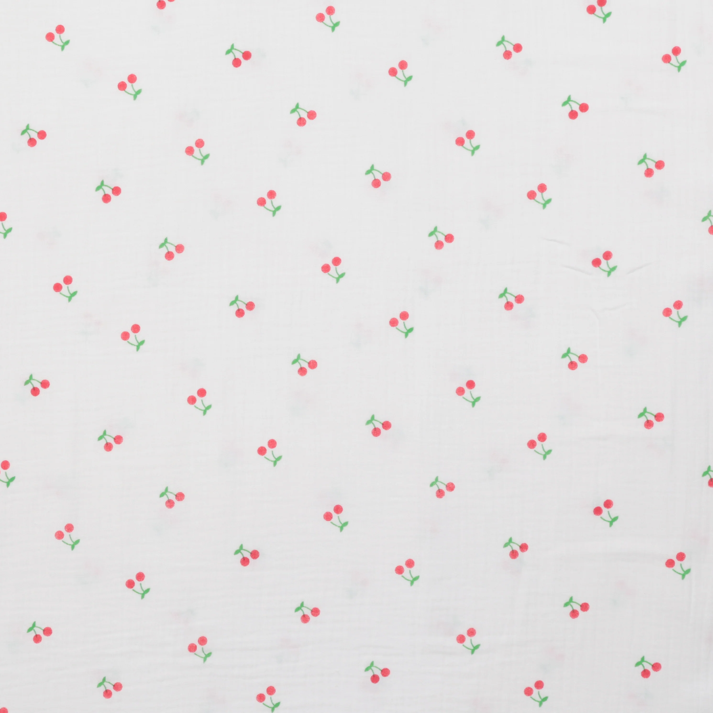 Cotton - Double Gauze - Print - Small Cherry - Image 2