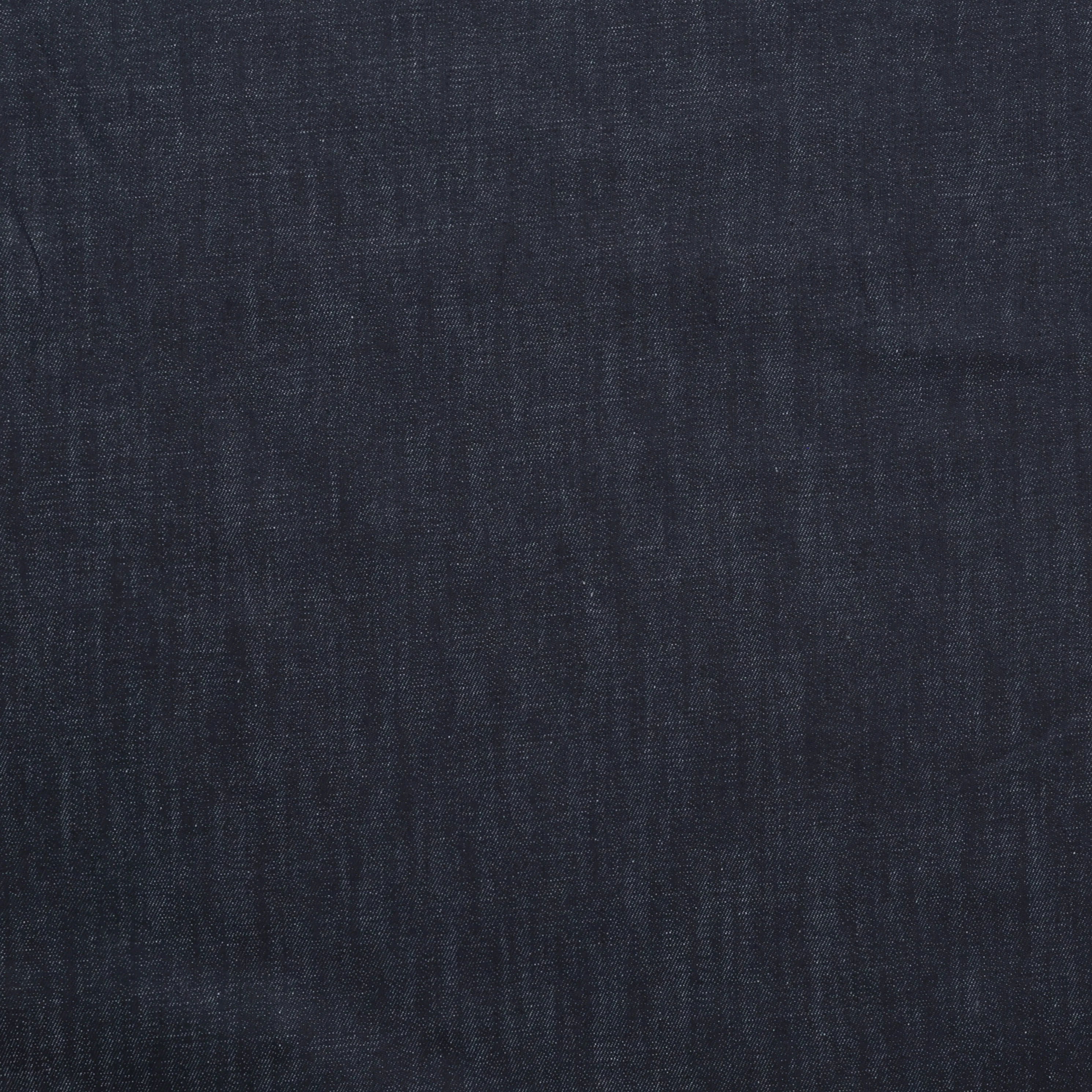 Cotton - Italian Stretch Denim - Medium - Dark Indigo - Image 2