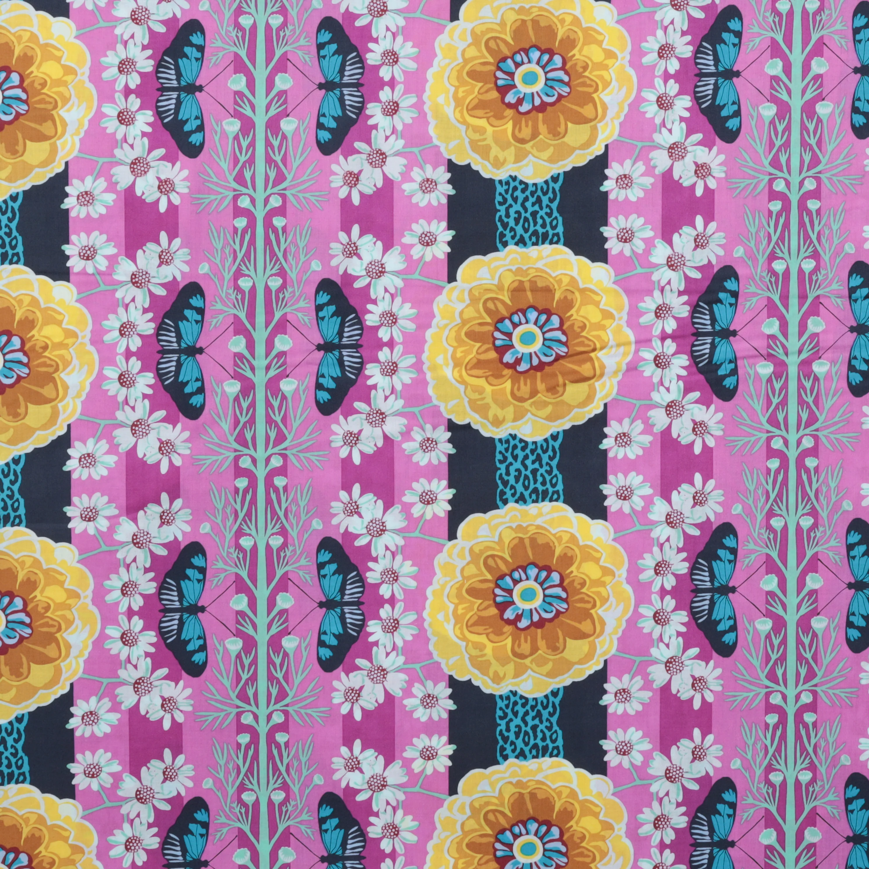 Cotton - Lawn - Vivacious - Natural Order - Magenta - Image 2