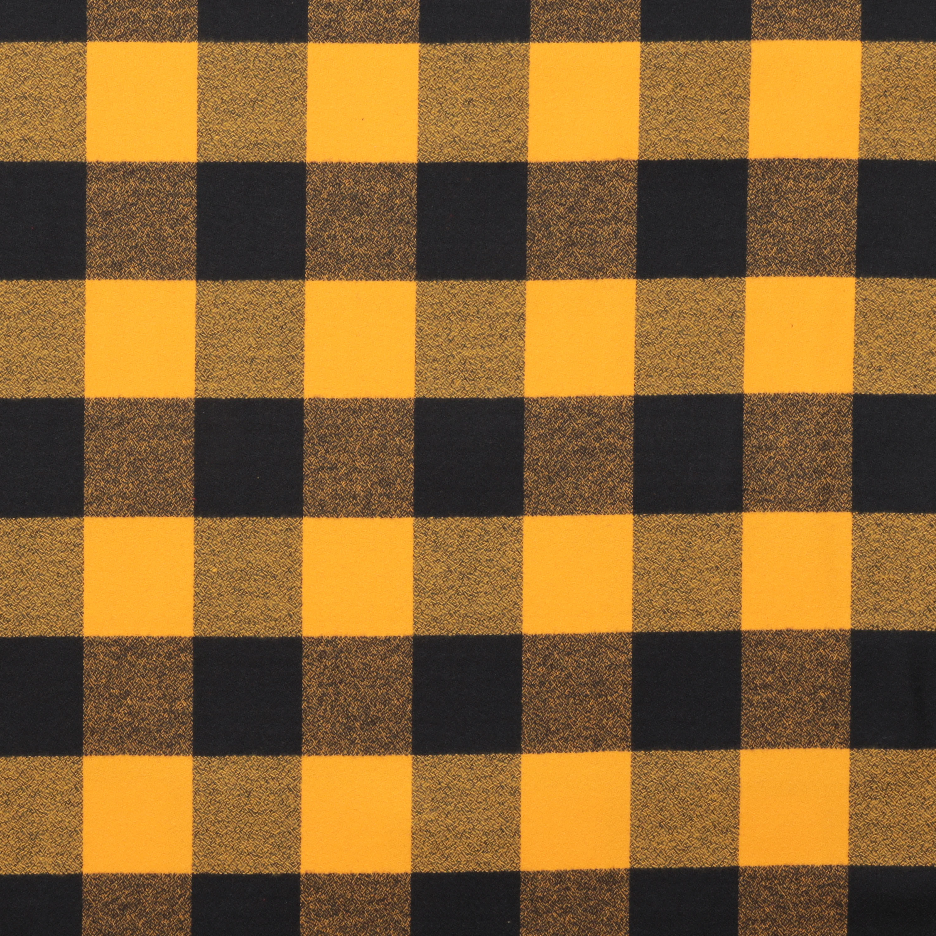 Cotton - Mammoth Flannel - Buffalo - Yellow - Image 2
