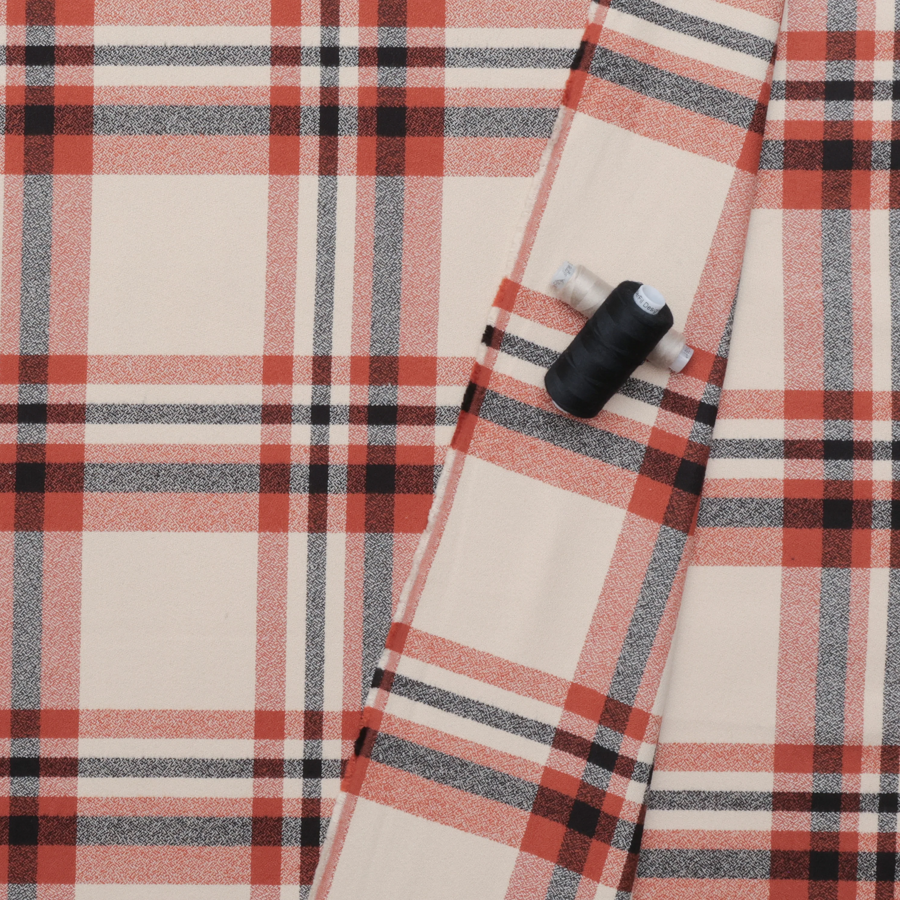 Cotton - Mammoth Flannel - Plaid - Acorn - Image 3