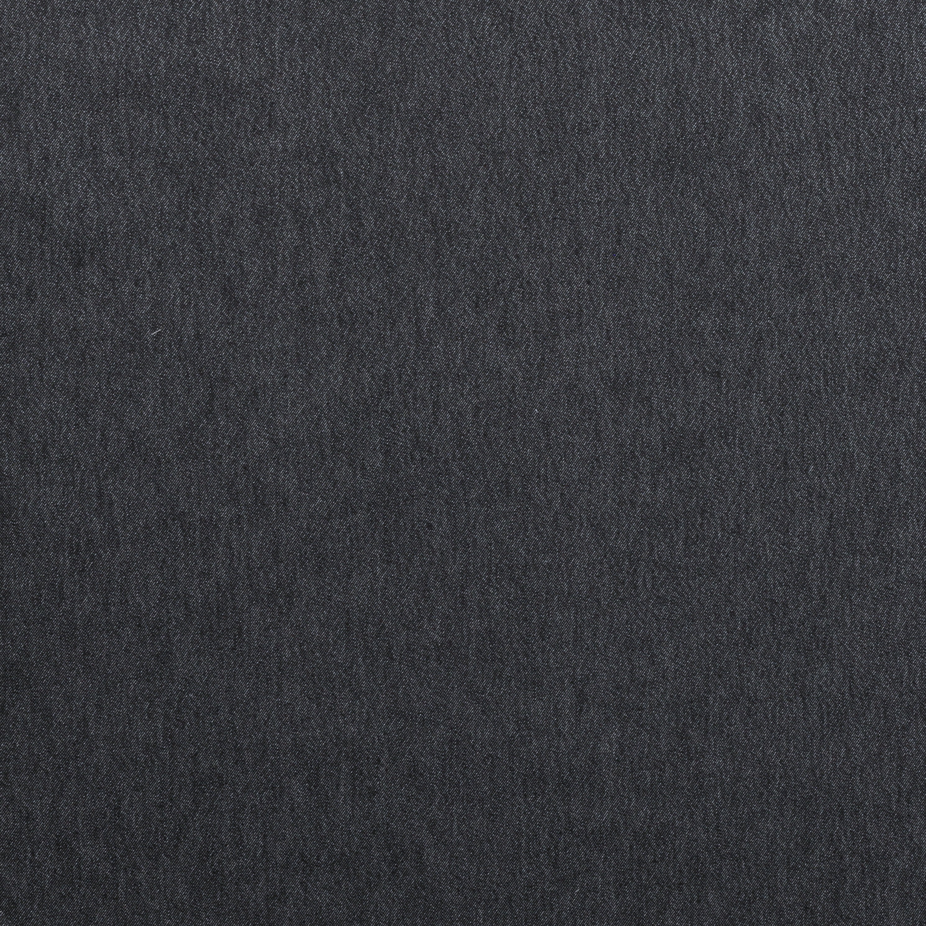 Cotton - Metallic Denim - Black Silver - Image 2