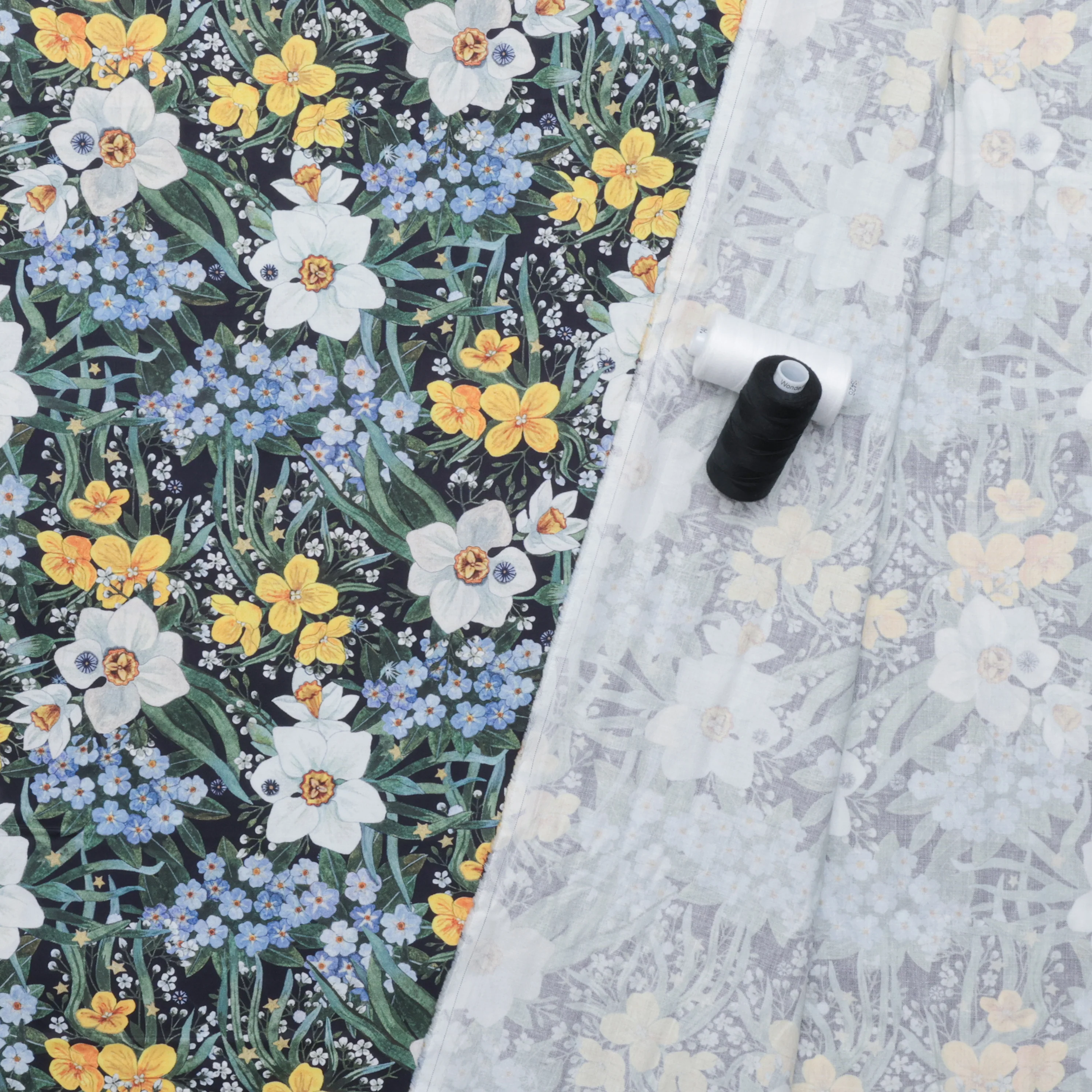 Maria Matos - Cotton - Nocturnal Creatures - Night Garden - Black - Image 3