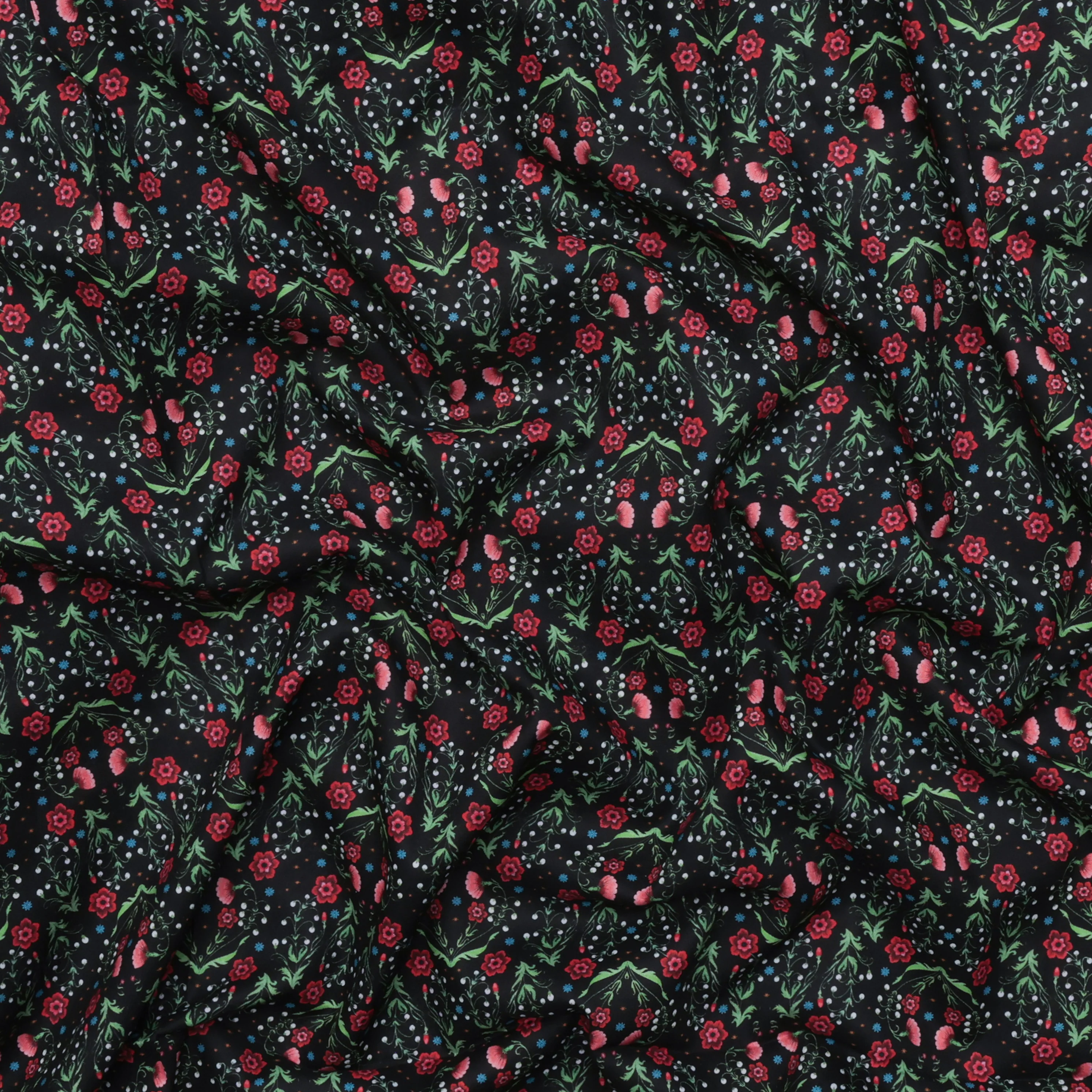 Maria Matos - Cotton - Nocturnal Creatures - Victorian Garden - Black