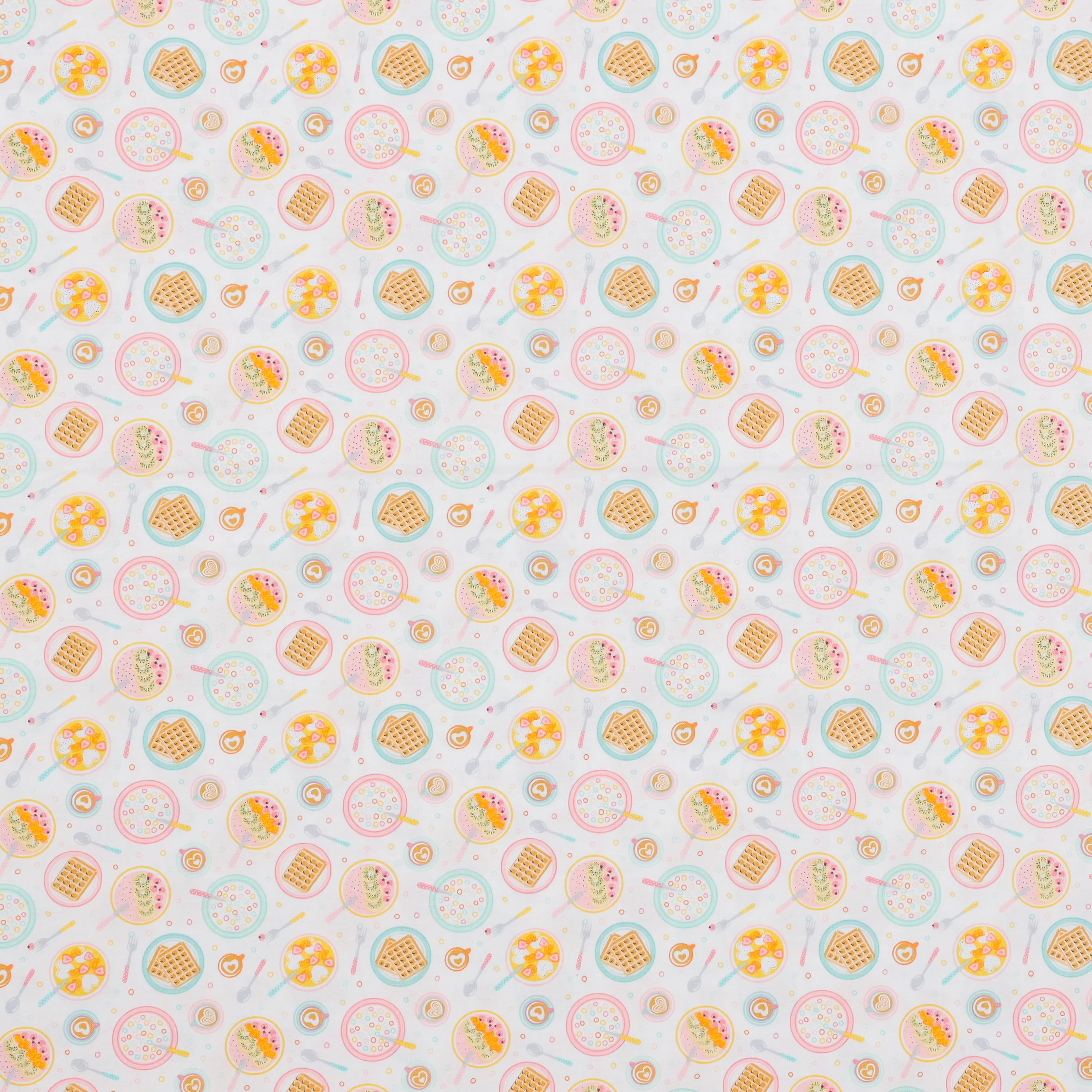 Cotton - Rise and Shine - Breakfast - White - Image 2