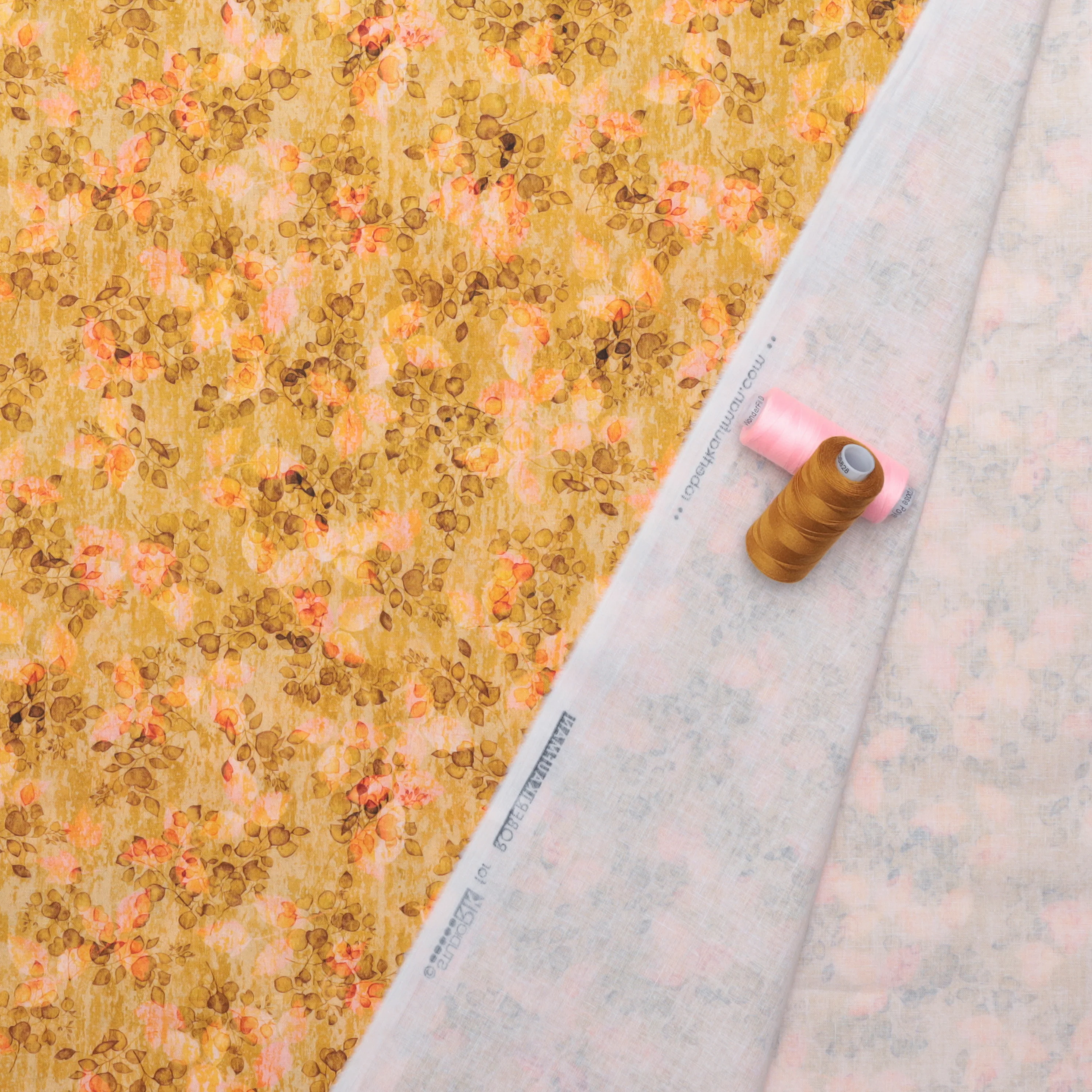 Cotton - Sienna - Gold - Image 3