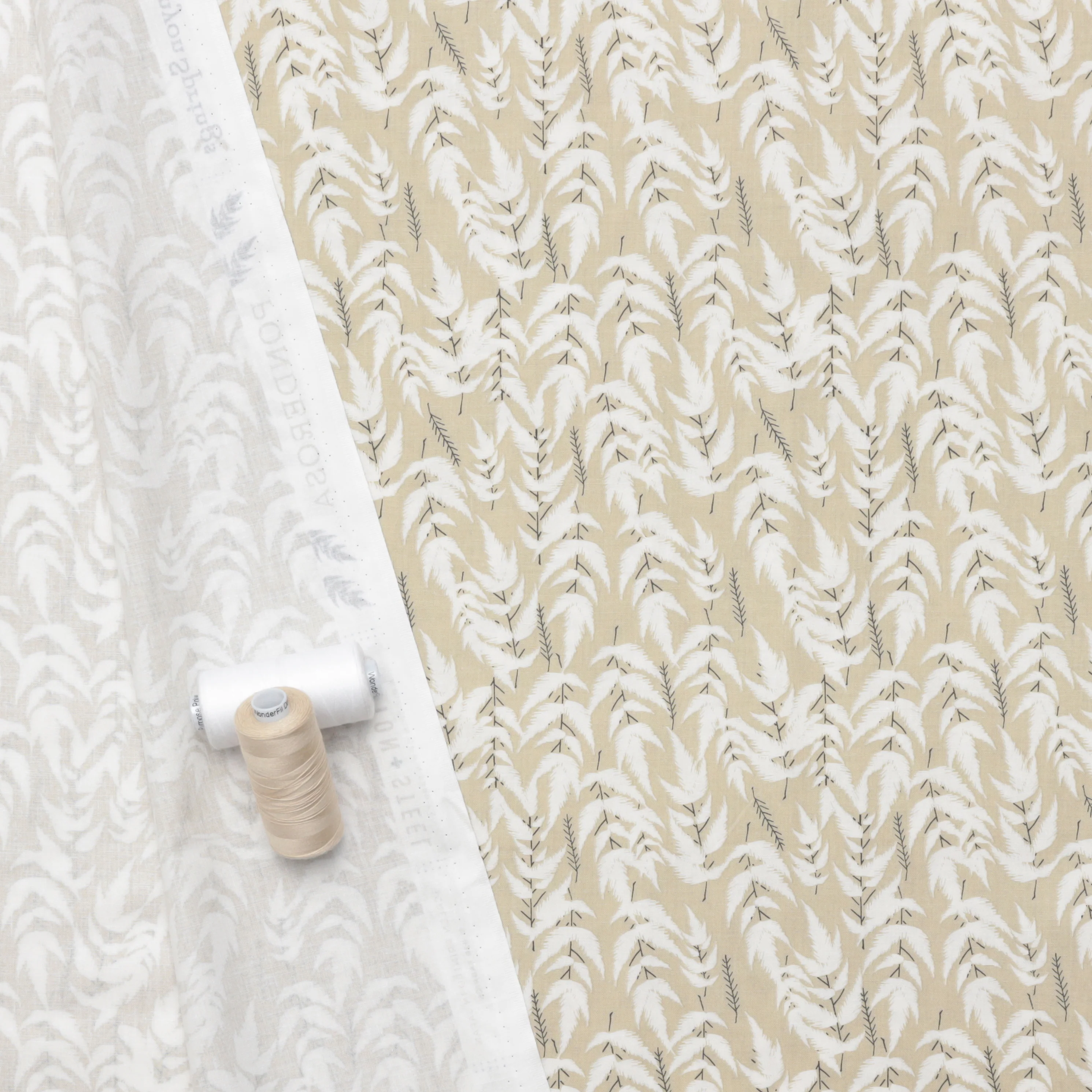 Cotton + Steel - Cotton - Canyon Springs - Ponderosa - Earth - Image 3