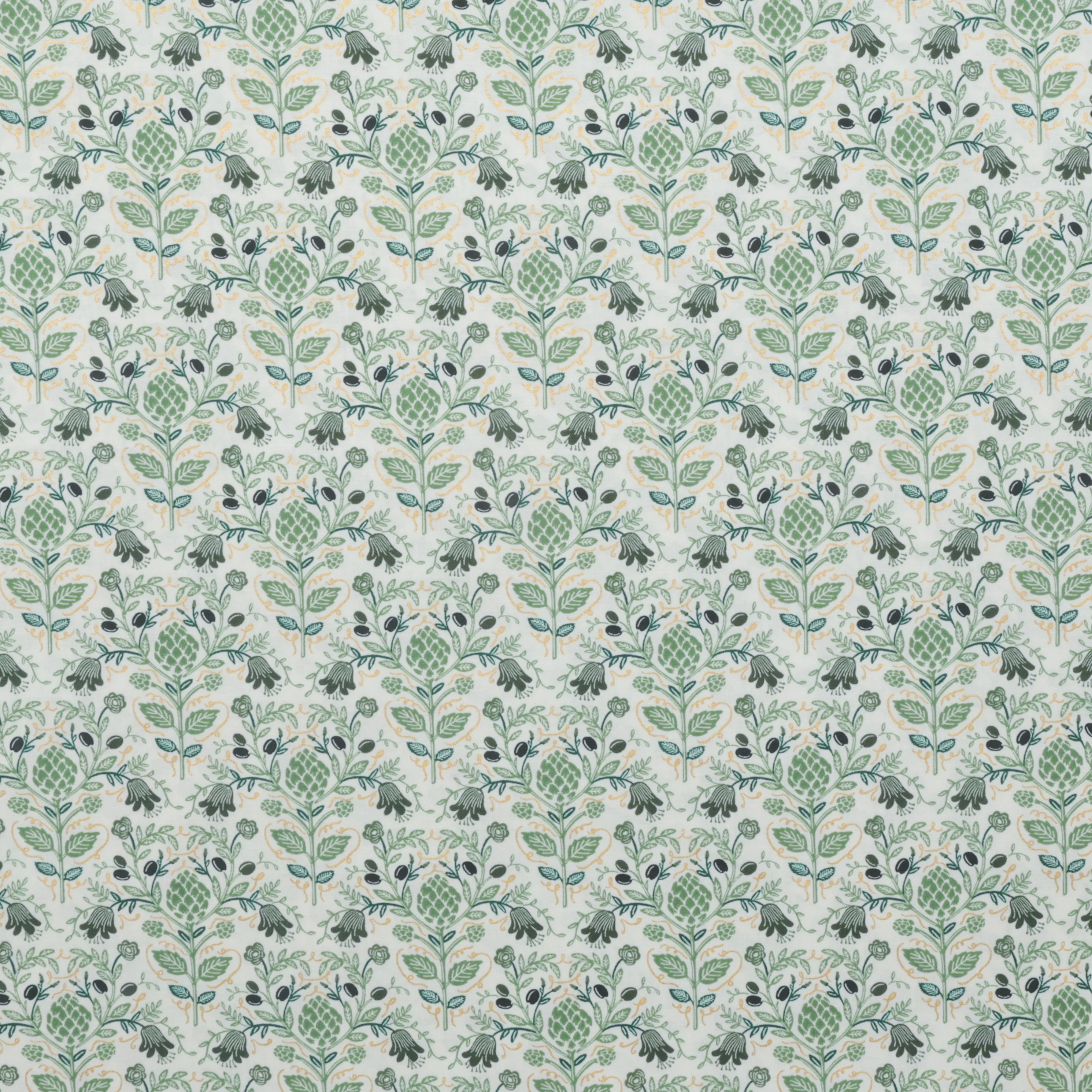 Rifle Paper Co. - Cotton - Dahlia - Atrichoke - Cream - Image 2