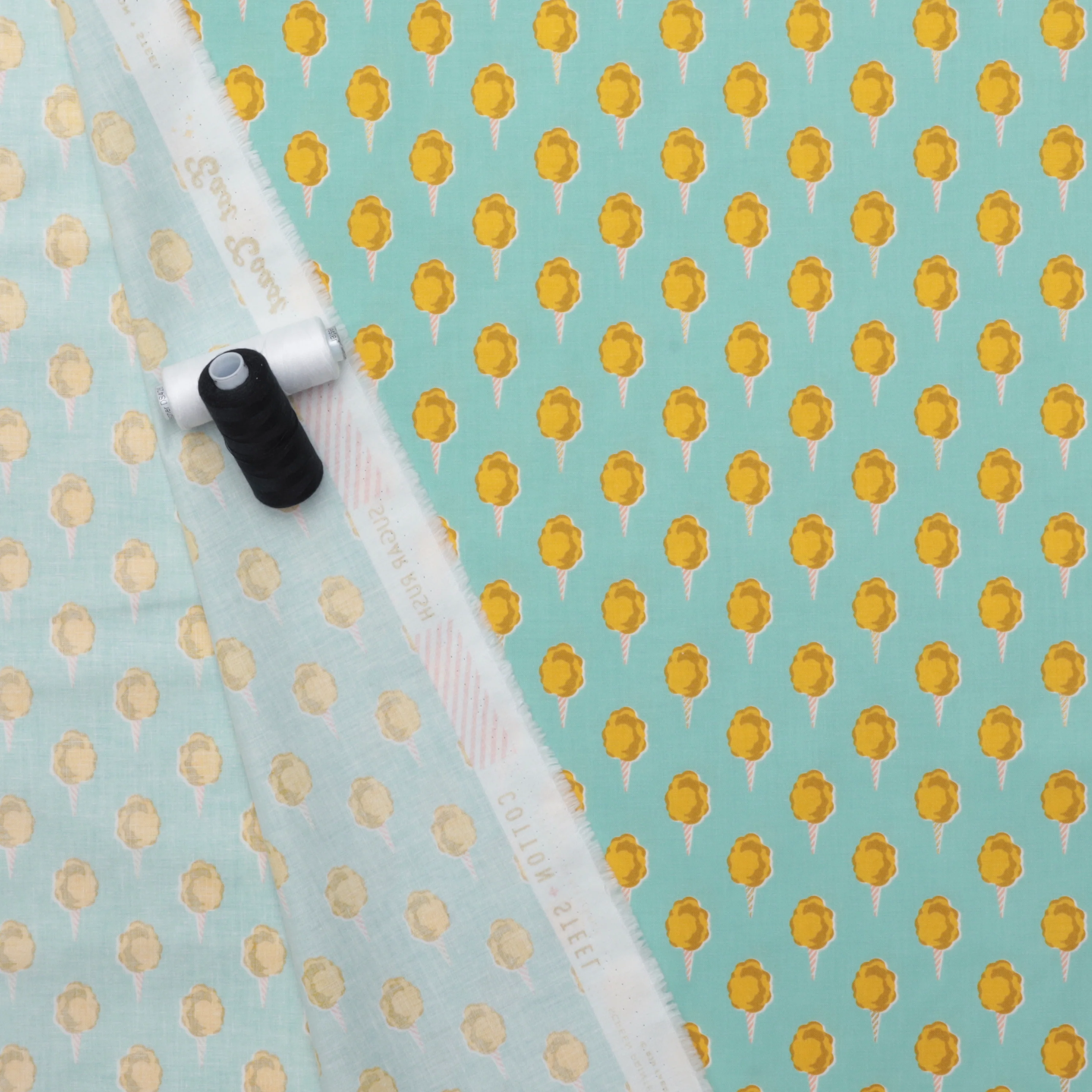 Cotton + Steel - Cotton - East Coast - Sugar Rush - Sky High - Image 3