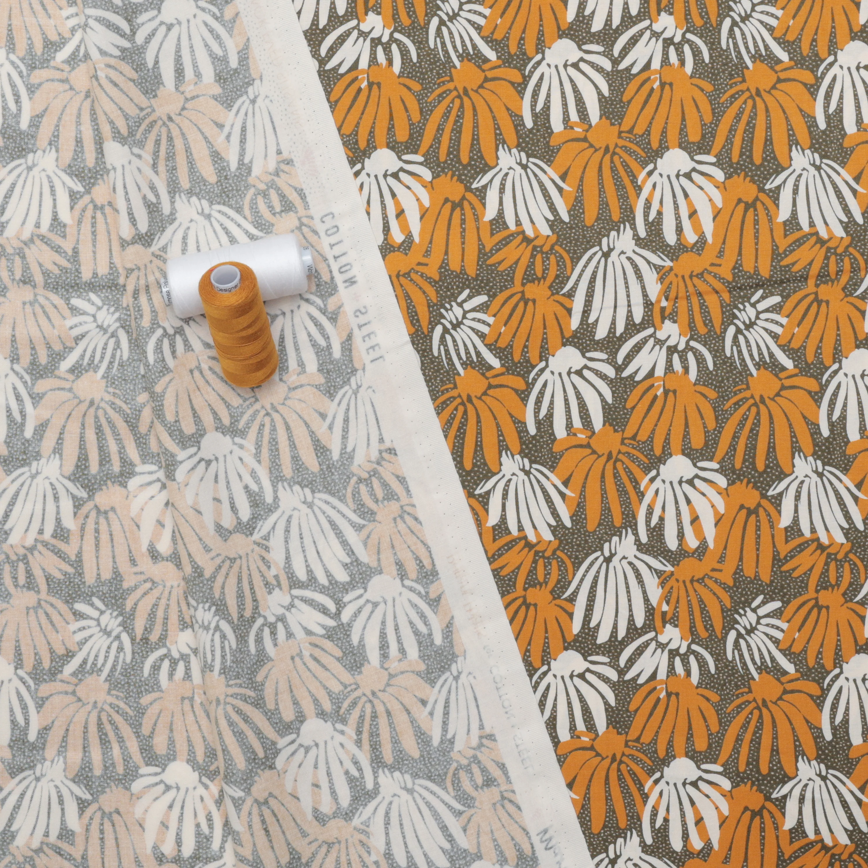 Cotton + Steel - Cotton - Marked By Nature - Dotted Black-Eyed Susans - Day Dreaming - Image 3