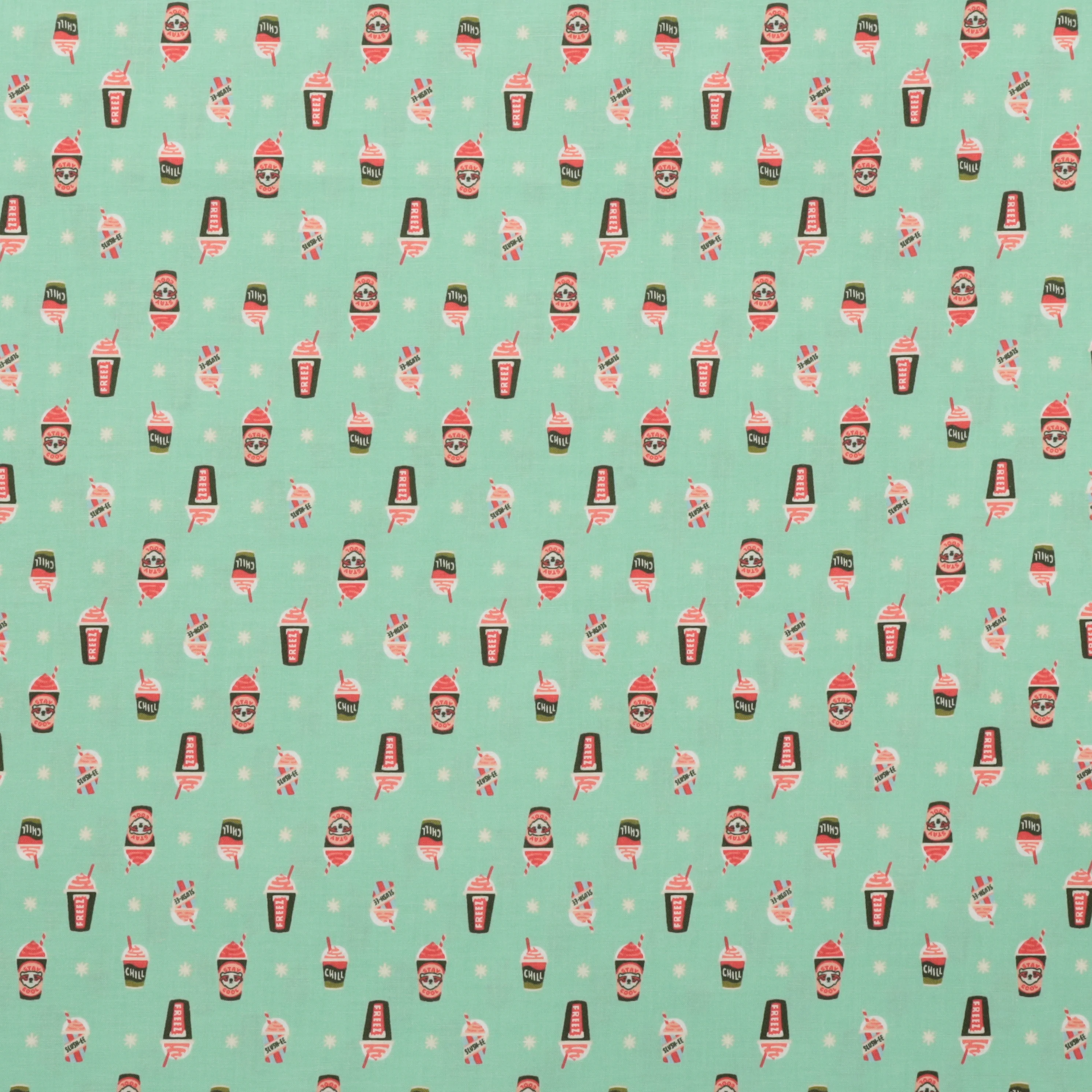 Cotton + Steel - Cotton - Mini Market - Feel The Teal - Image 2