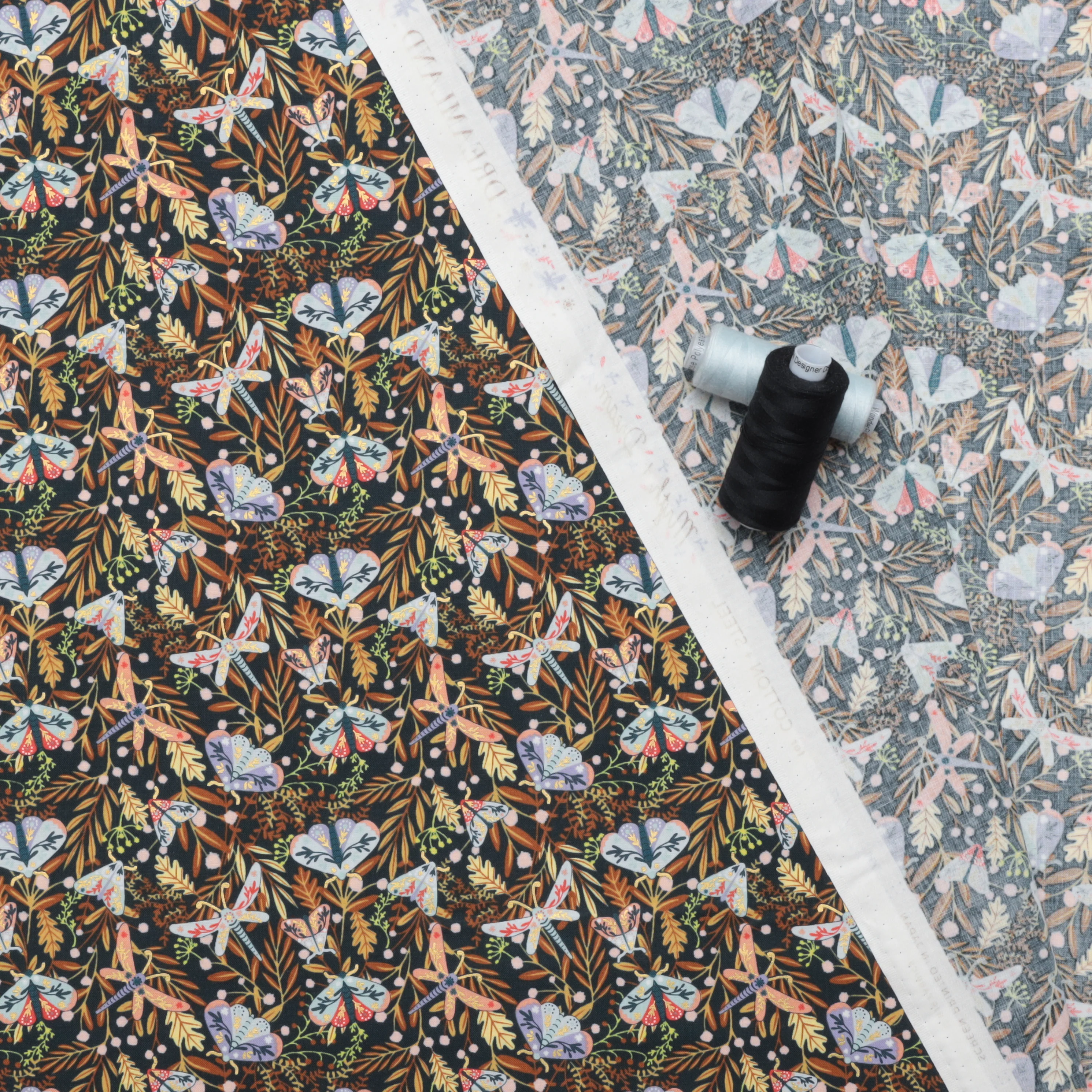 Cotton + Steel - Cotton - Myth + Dream - Dreamland - Forest Night - Image 3
