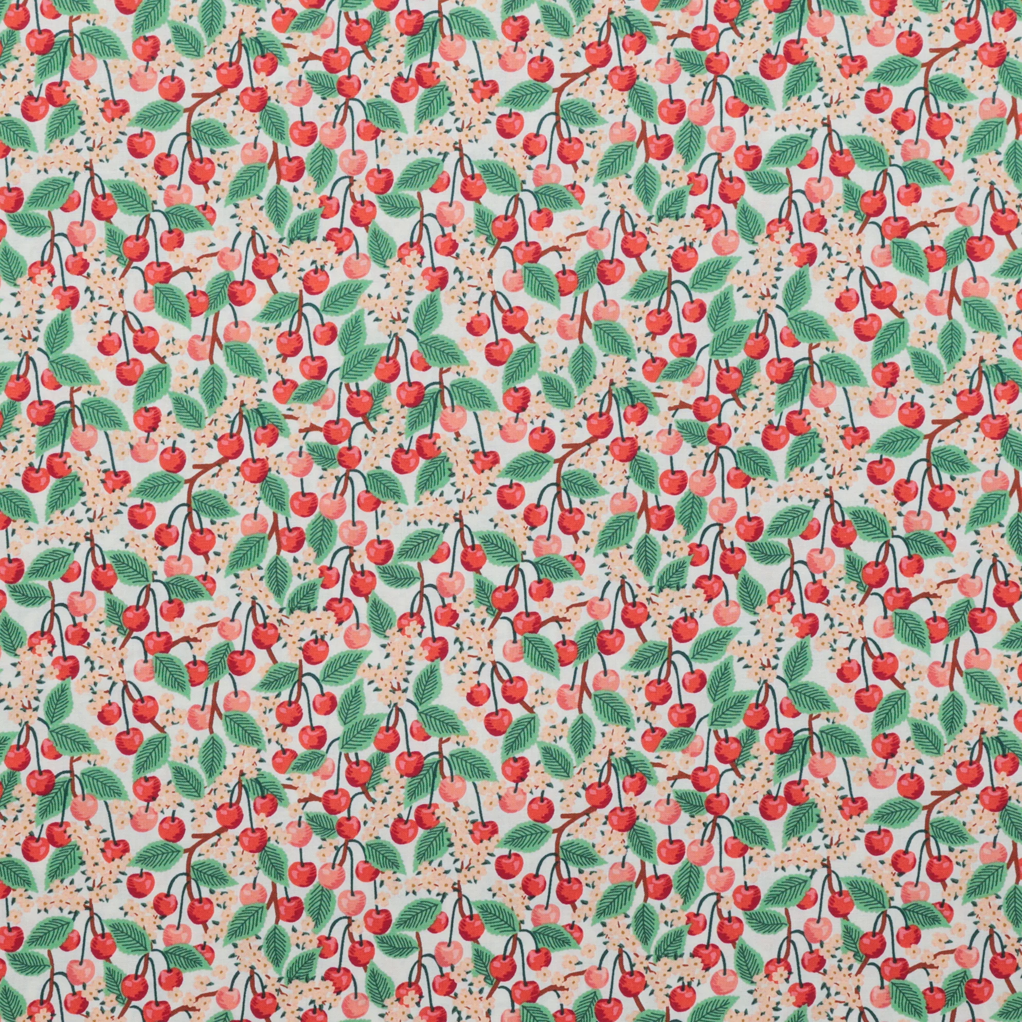 Rifle Paper Co. - Cotton - Orchard - Cherry Blossom - Cream - Image 2