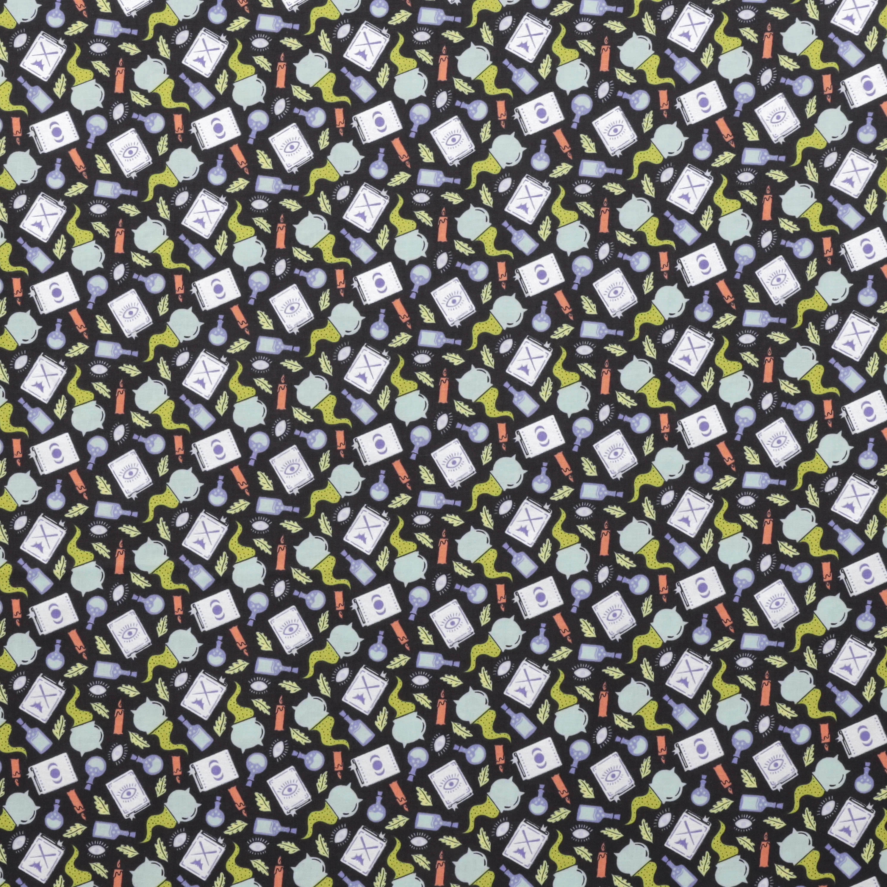 Cotton + Steel - Cotton - School of Magic - Spooky - Image 2