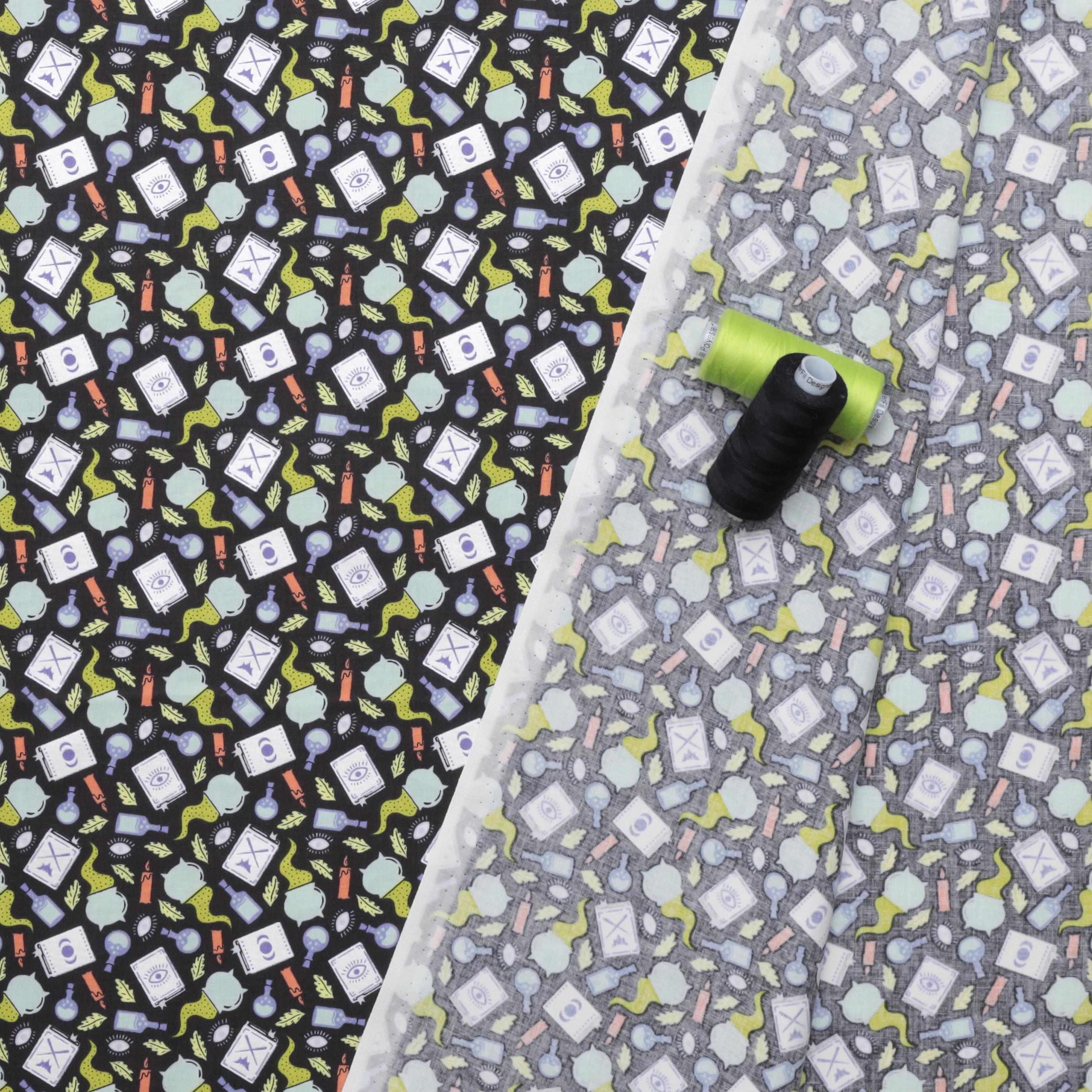 Cotton + Steel - Cotton - School of Magic - Spooky - Image 3
