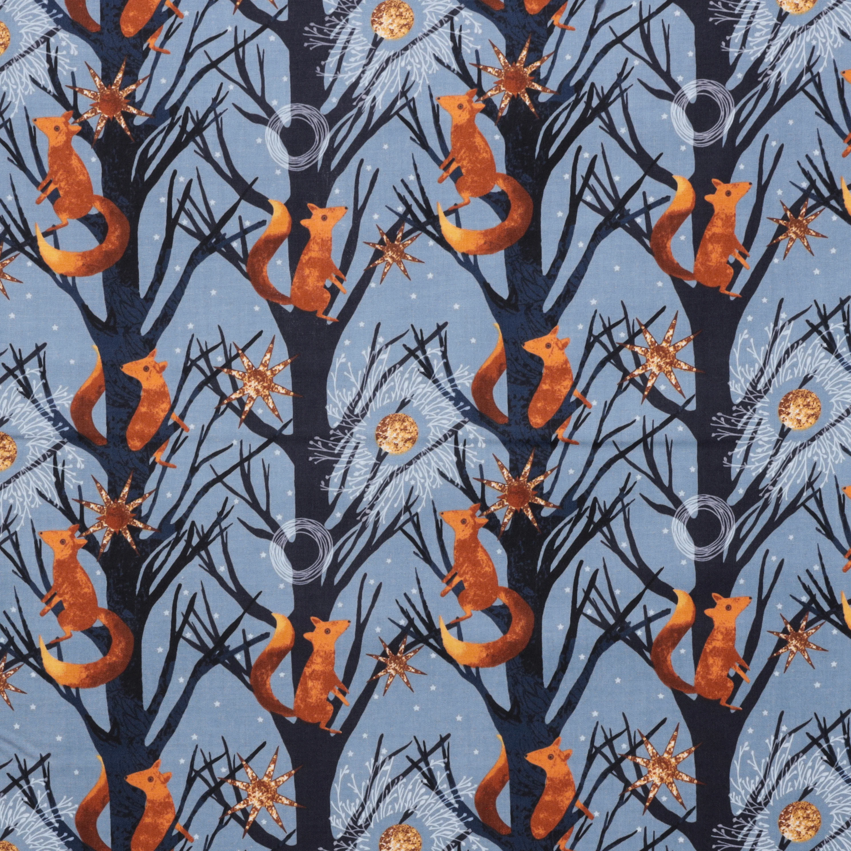 Cotton - Tails From Under The Moon - Slate Blue - Image 2
